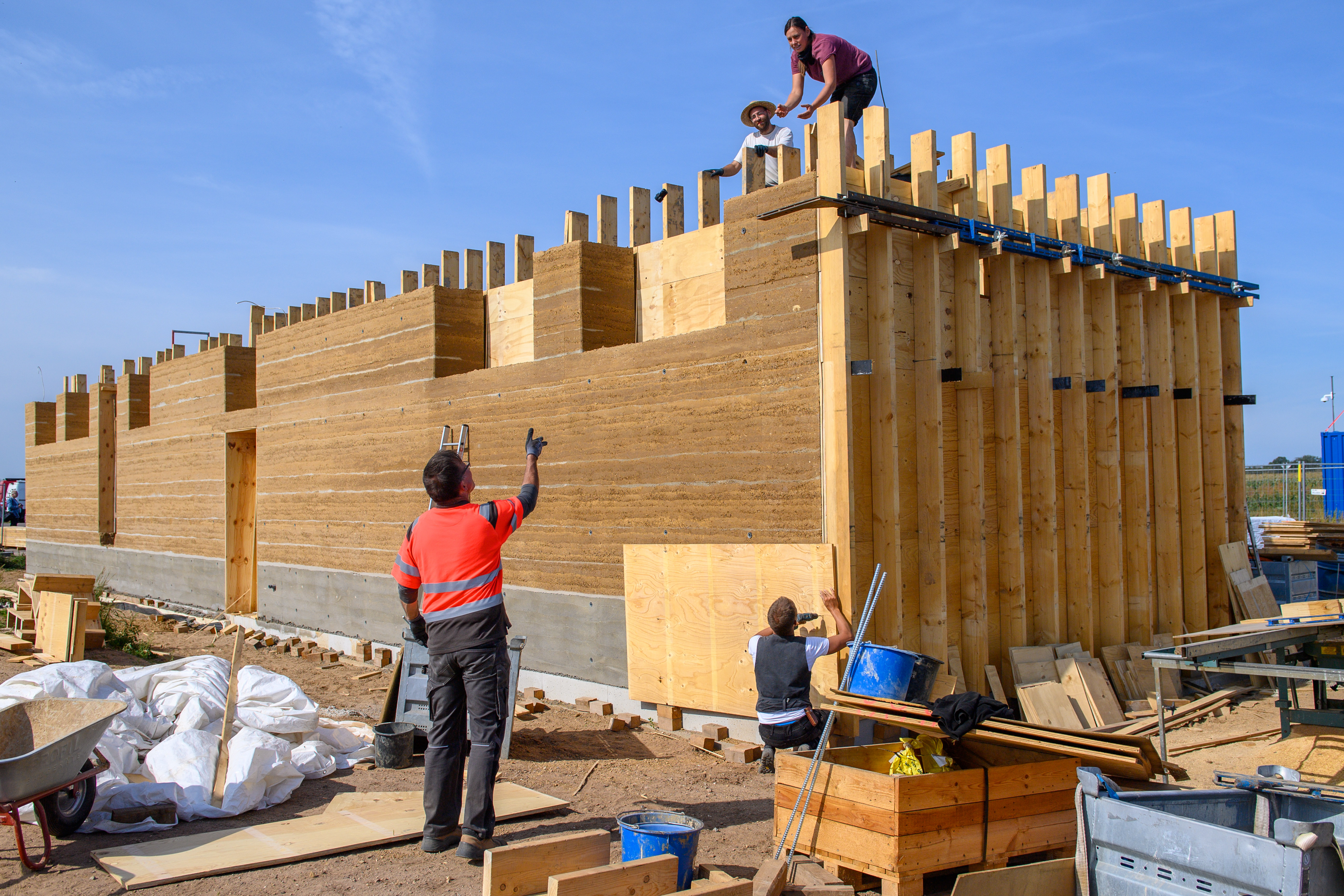 Baustoff Lehm | Credit: Klaus-Dietmar Gabbert / dpa / picturedesk.com