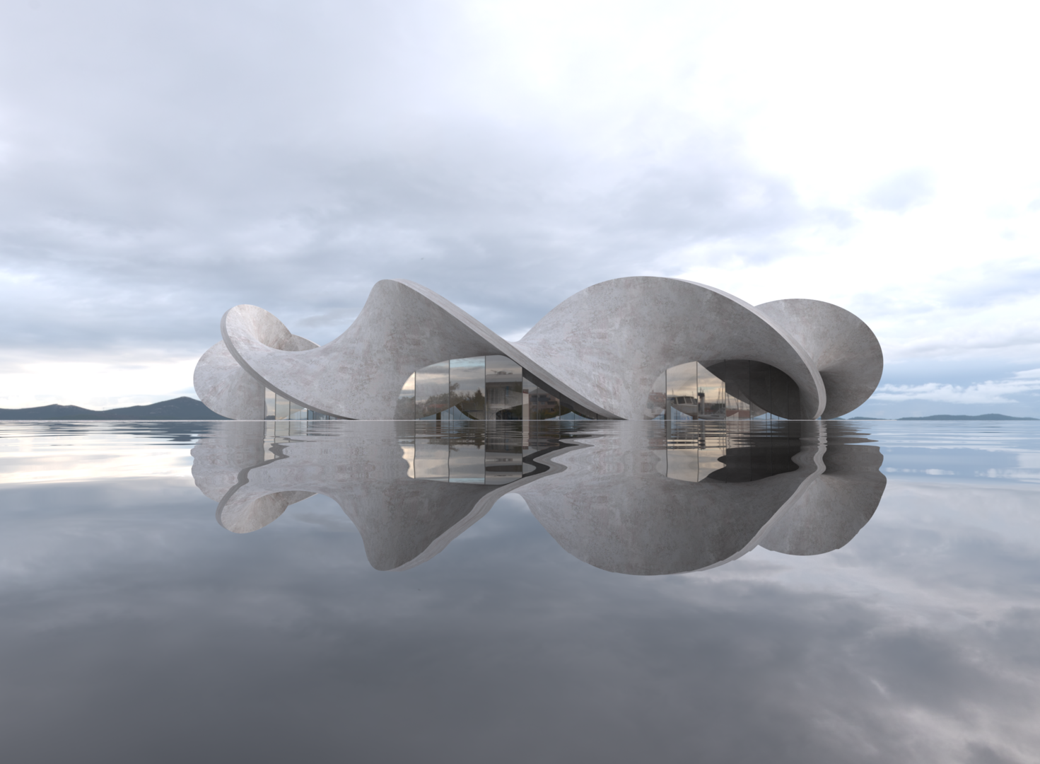 Alternativer Baustoff: Beton | Credit: Antony Gibbon