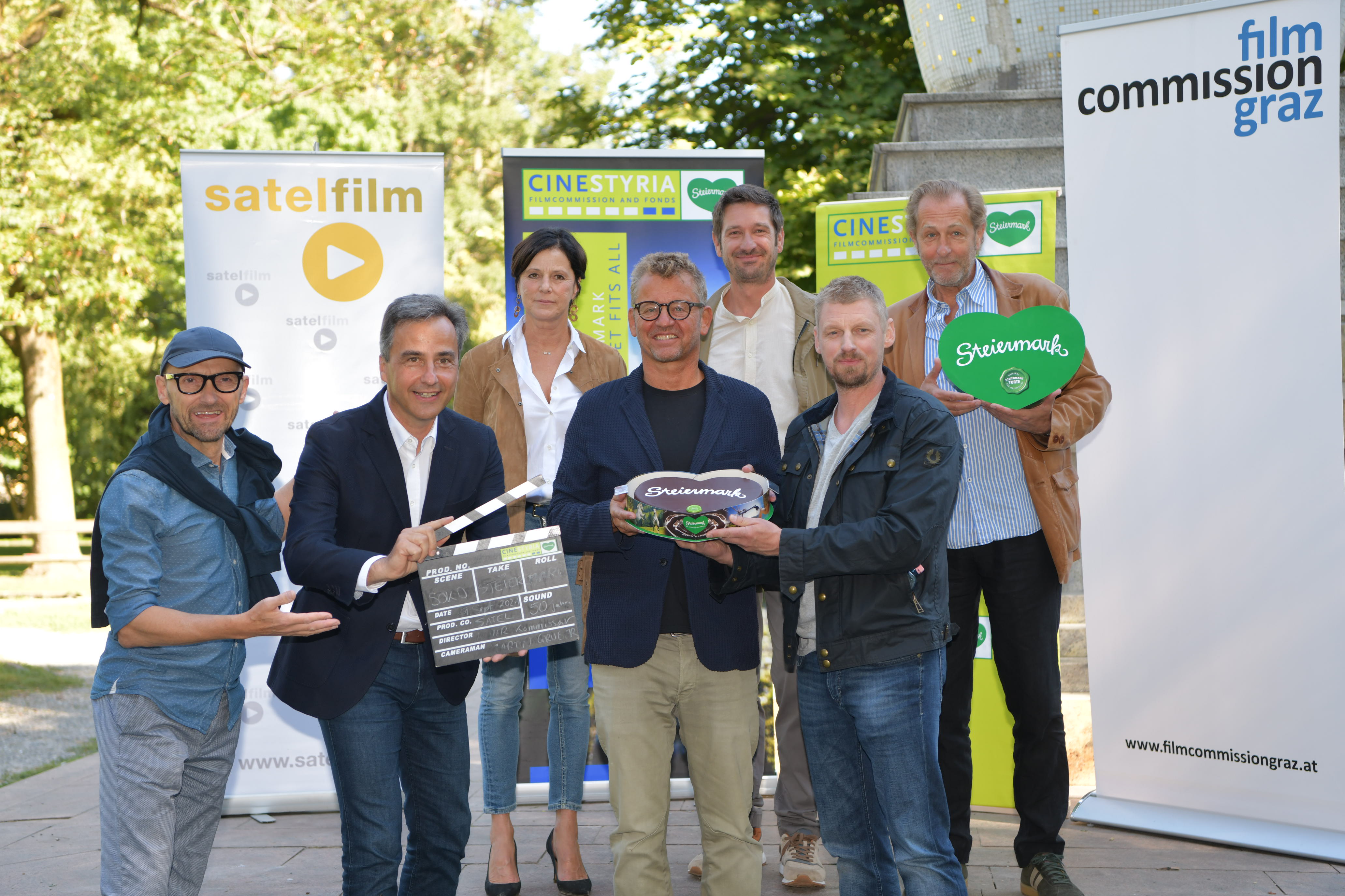 Das Team der Soko Donau in Graz