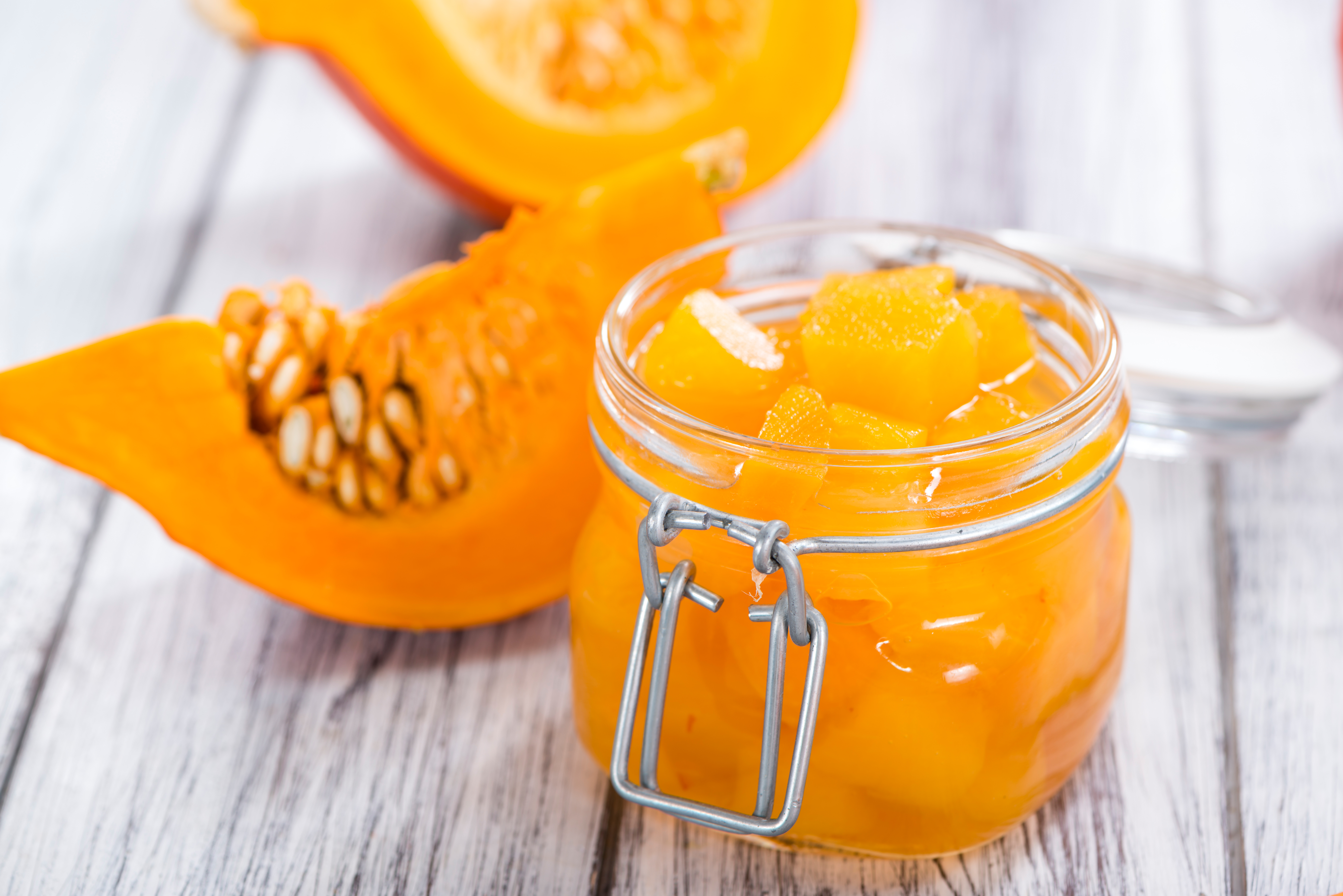 Kürbis-Kompott Süß-Sauer | Credit: Getty Images/iStockphoto/HandmadePictures