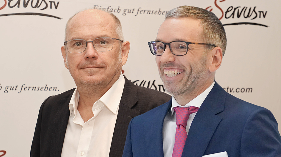 Ferdinand Wegscheider und Herbert Kickl