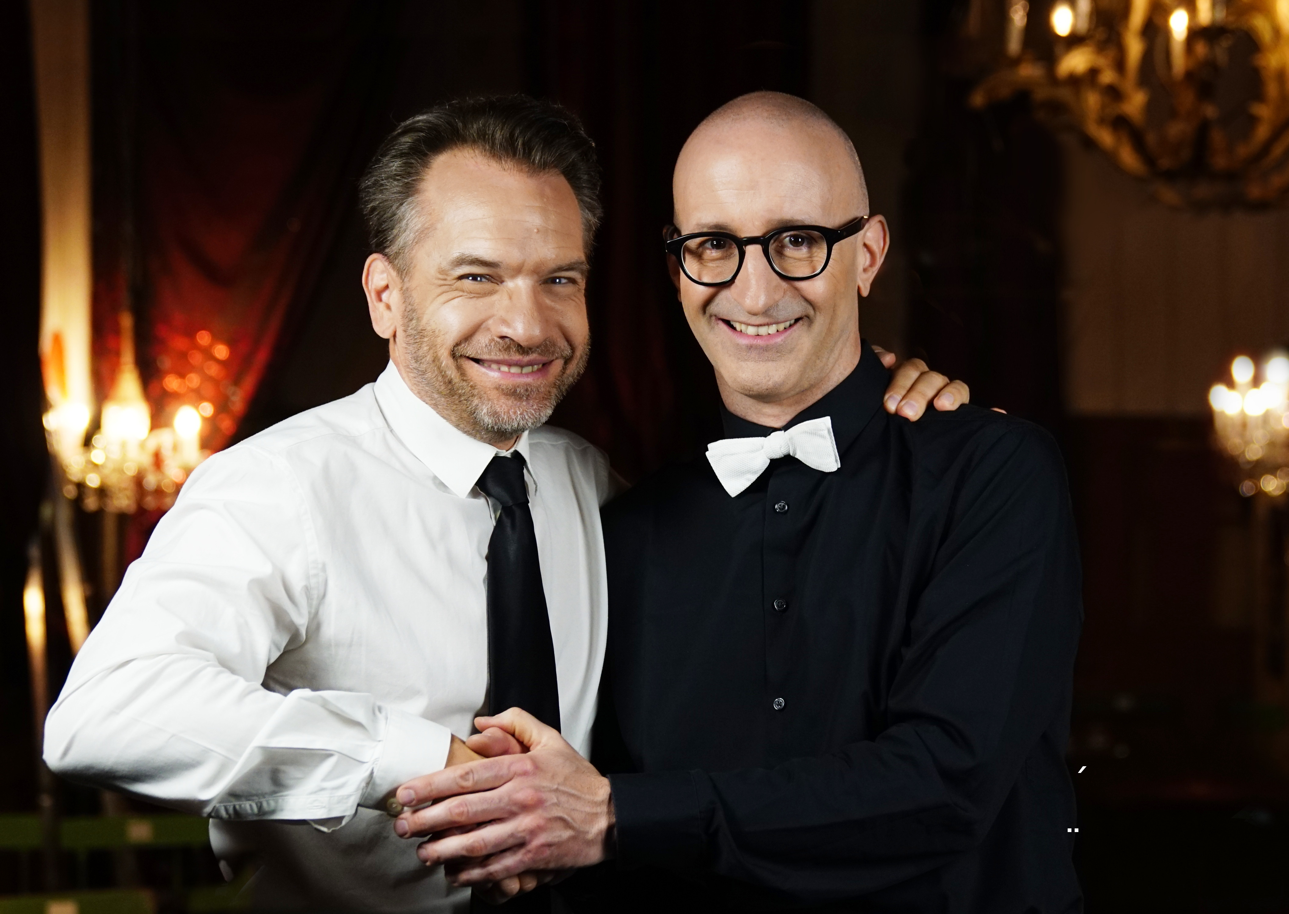Kabarettisten Robert Kolar und Alexander Kuchinka