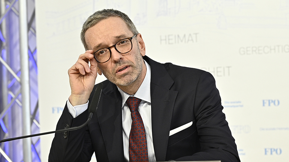 FPÖ-Bundesparteiobmann Herbert Kickl