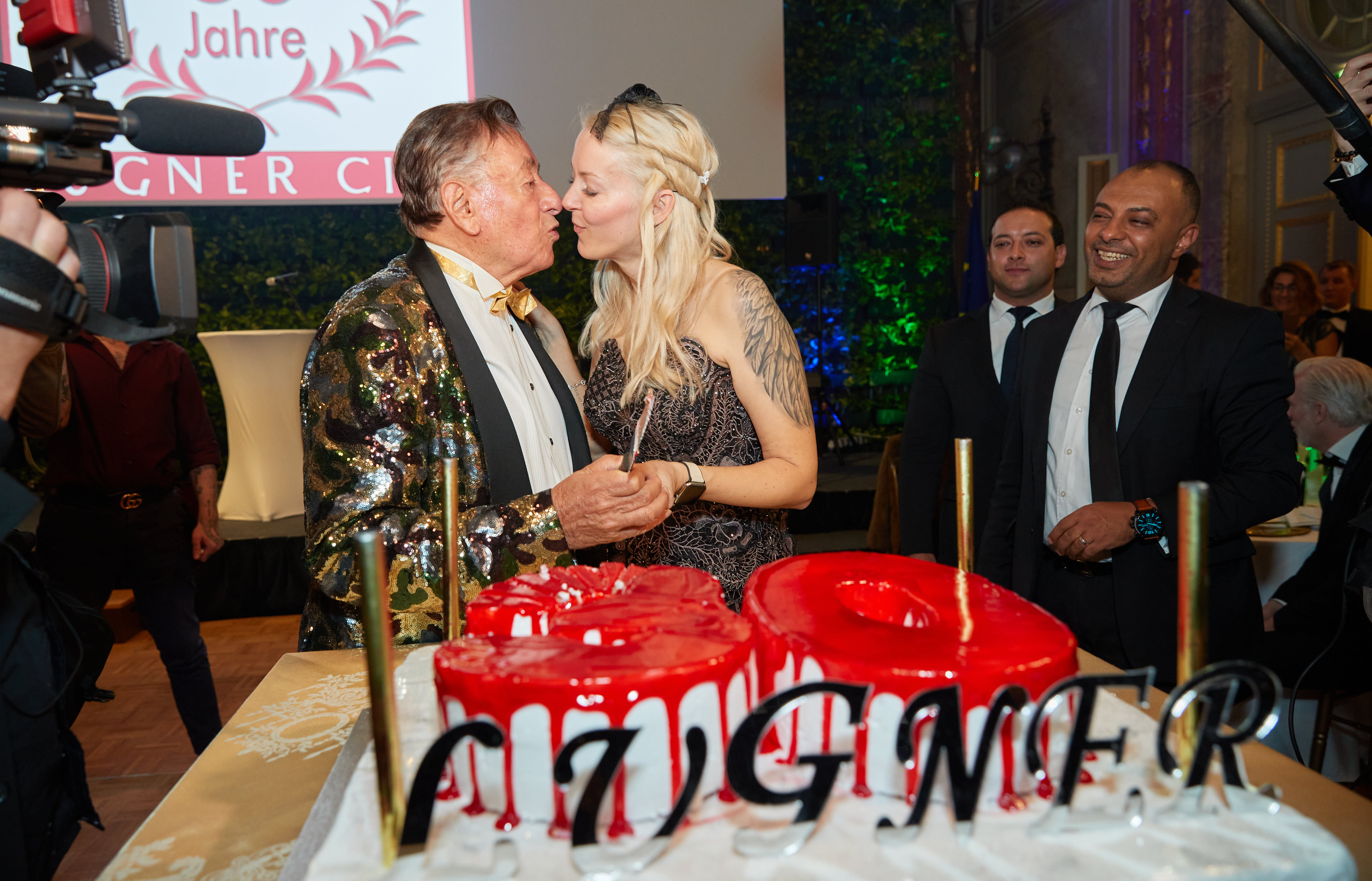 Richard Lugner und seine Simone
