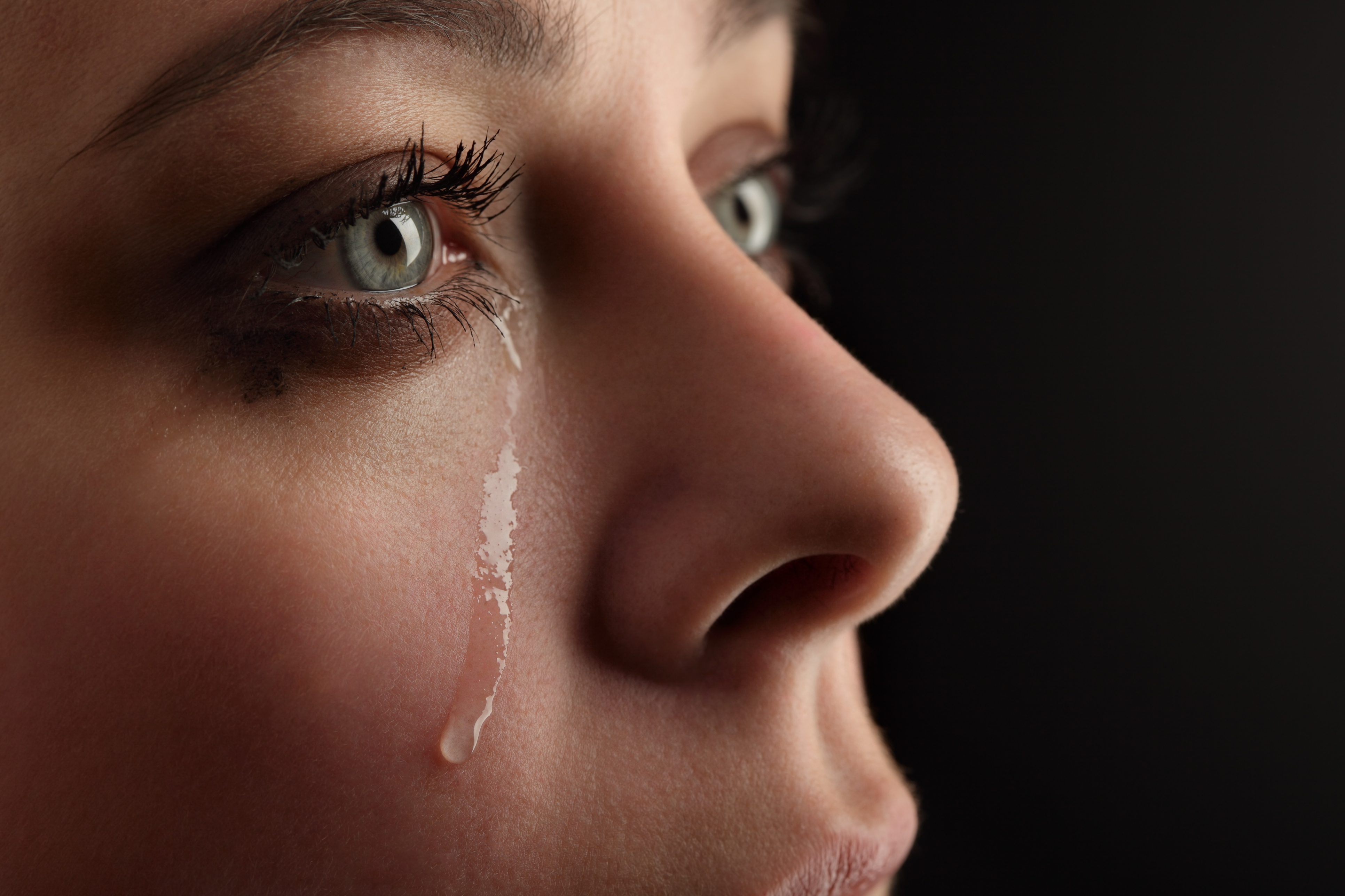 Weinen ist ein Ausdruck von Emotionen