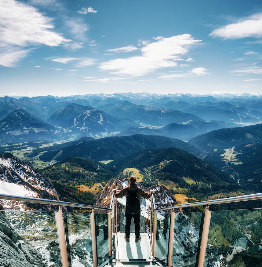 Die Treppe-ins-Nichts am Dachstein