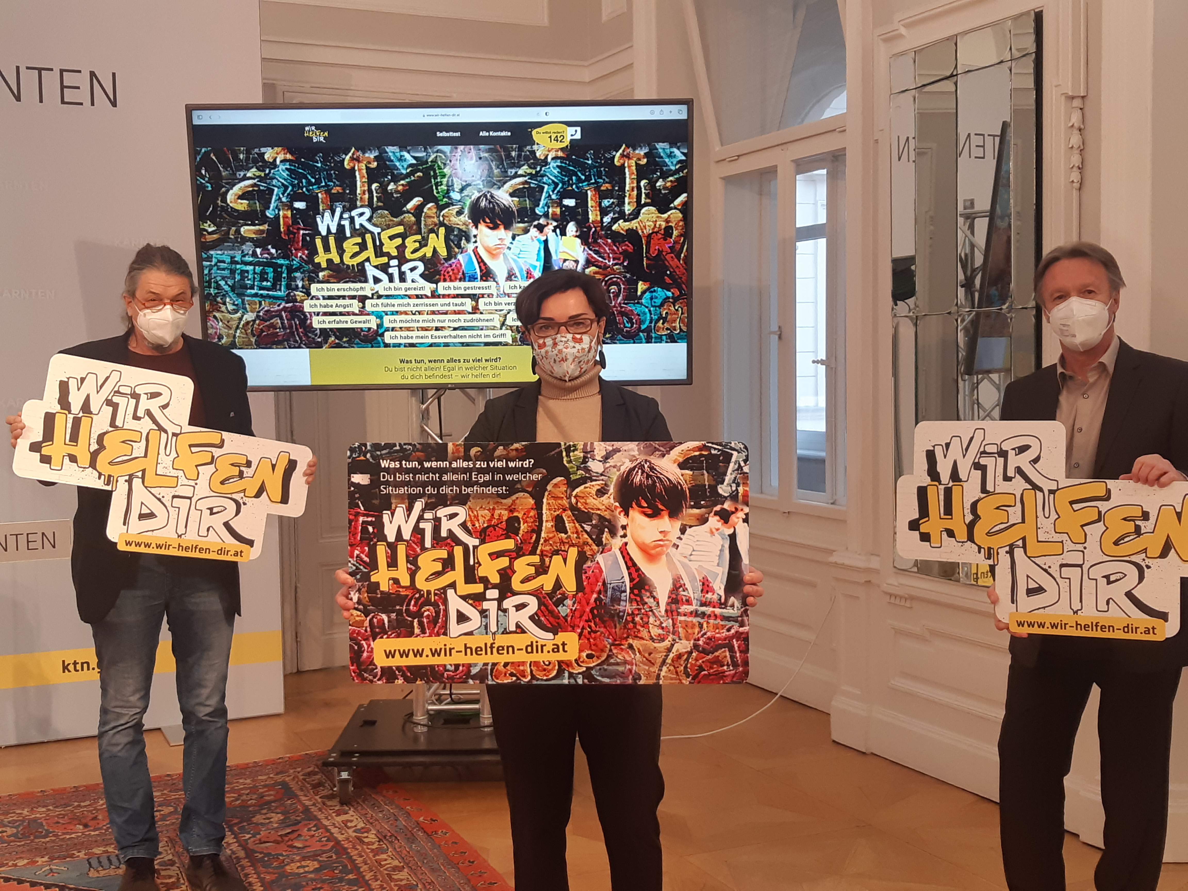 Online-Kampagne "Wir helfen Dir!"