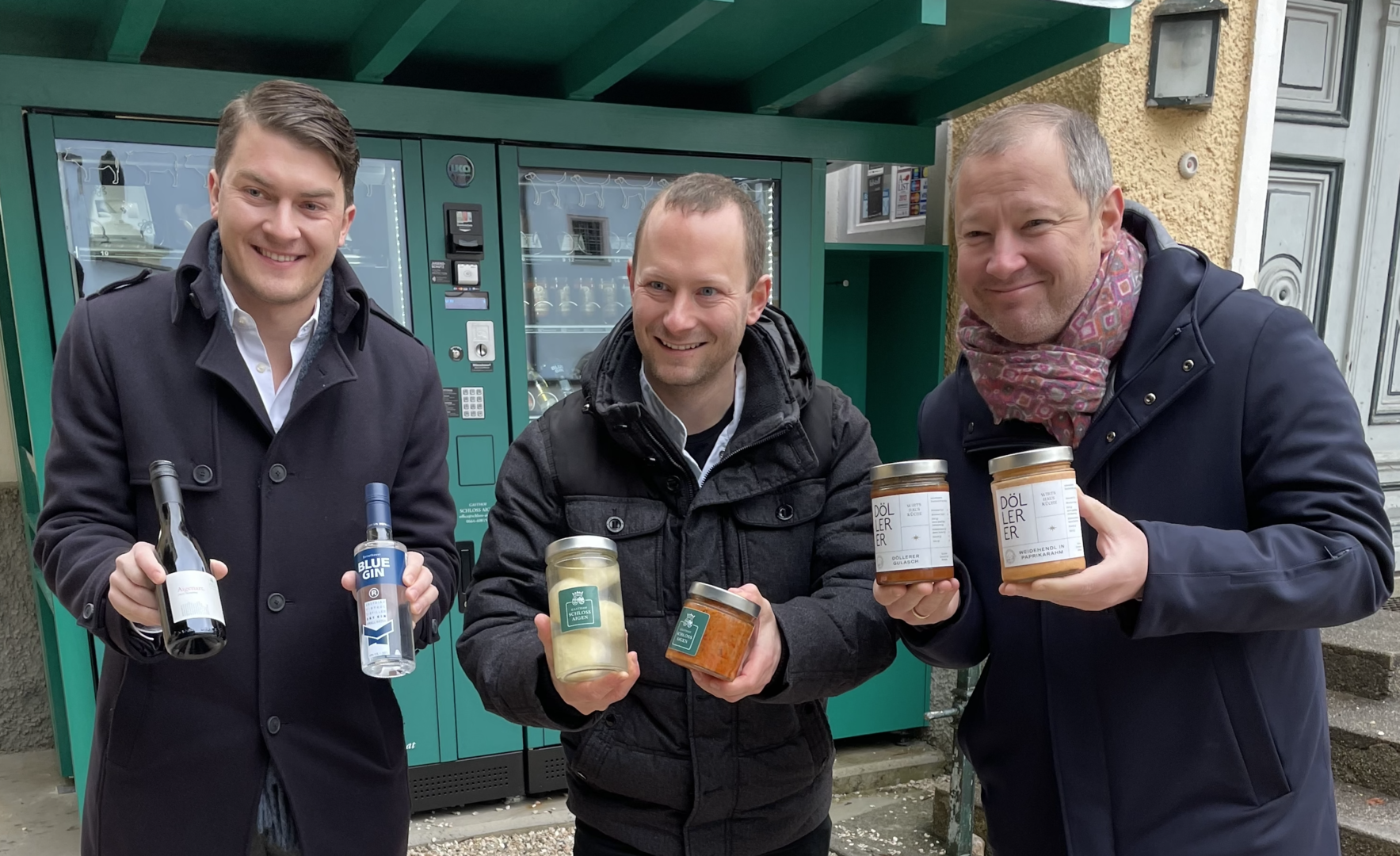 Automat mit Haubengerichten | Credit: UKO