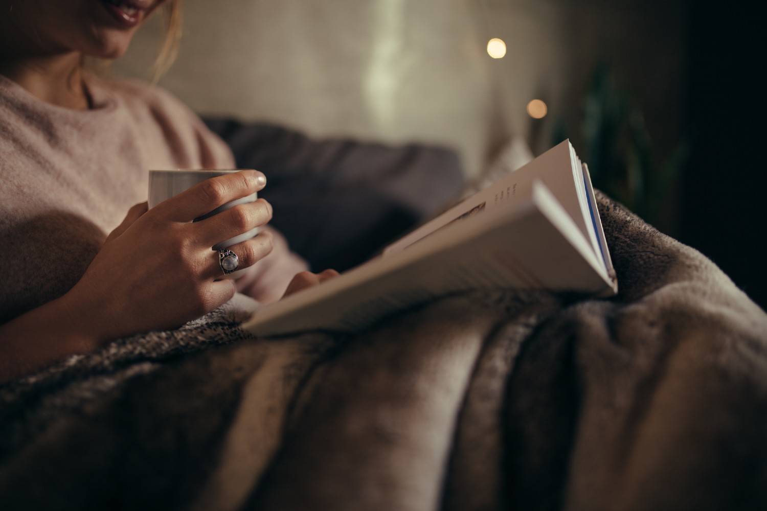 Frau liest ein Buch | Credit: iStock.com/jacoblund