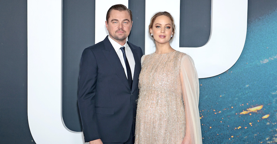 Leonardo DiCaprio and Jennifer Lawrence I Credit: Dimitrios Kambouris