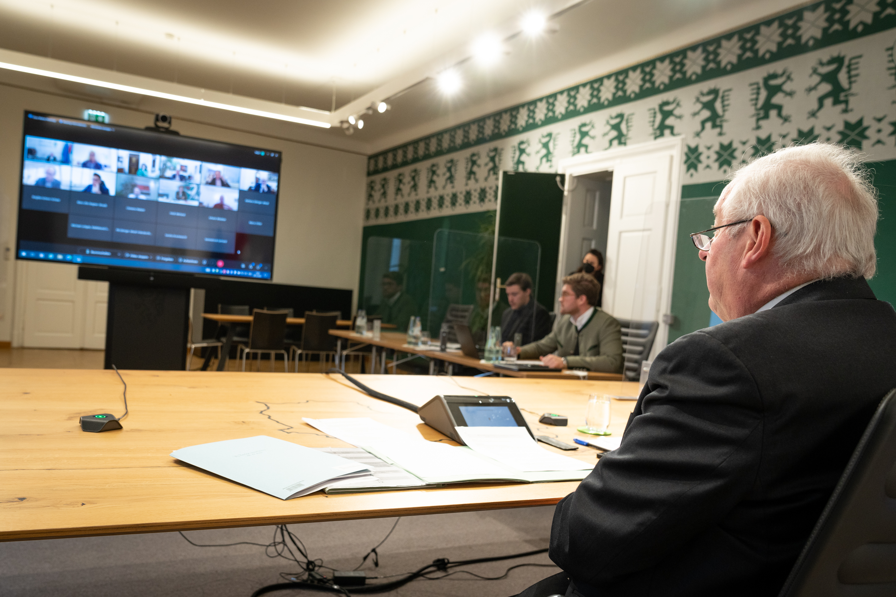 Sitzung des Klimakabinetts in Graz