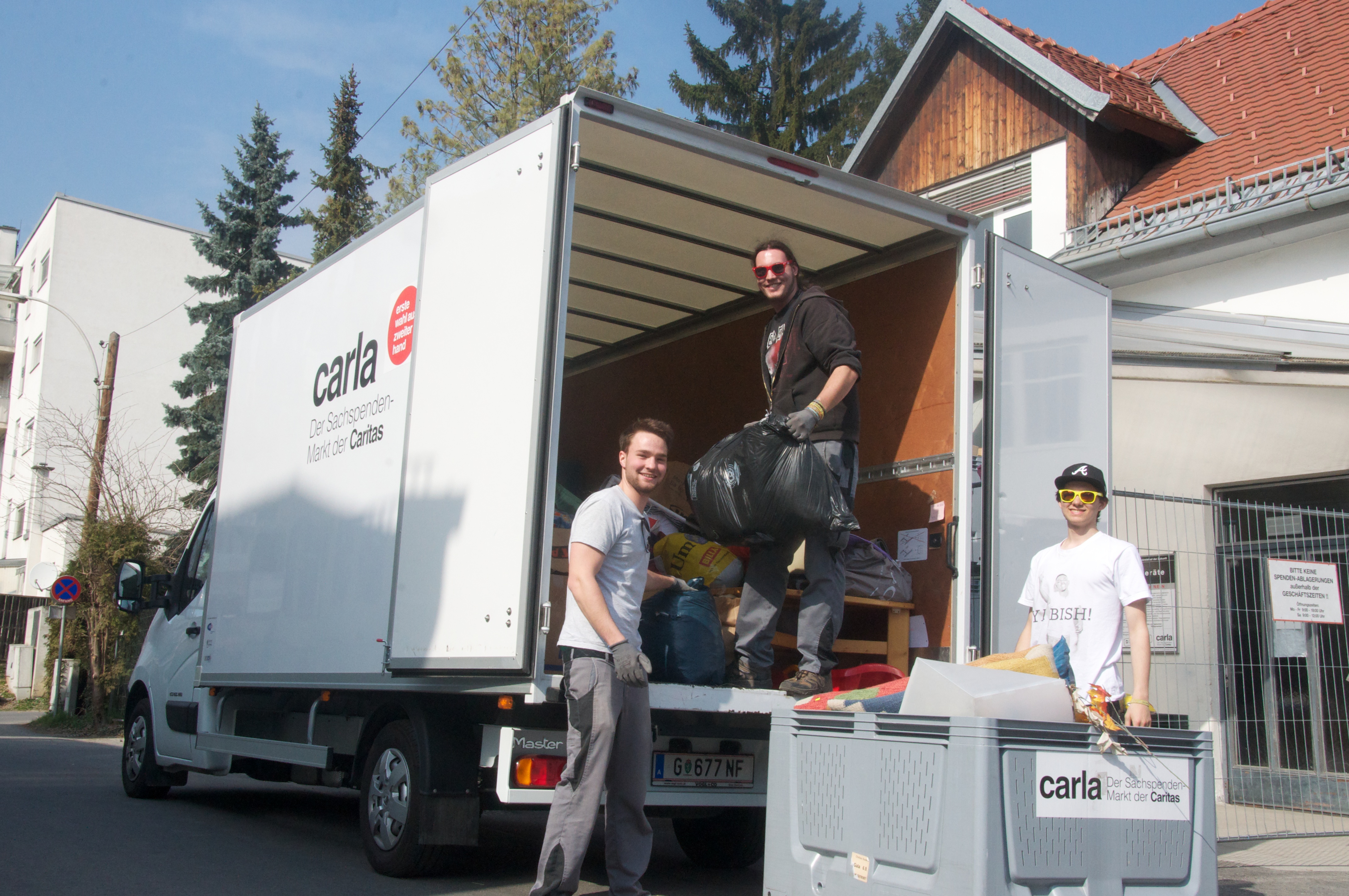 Job bei der Caritas