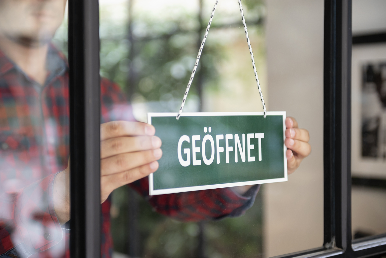 Handel öffnet nach Lockdown