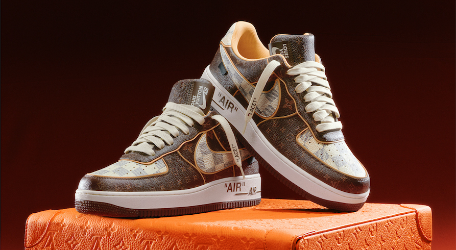 Louis Vuitton and Nike "Air Force 1" by Virgil Abloh