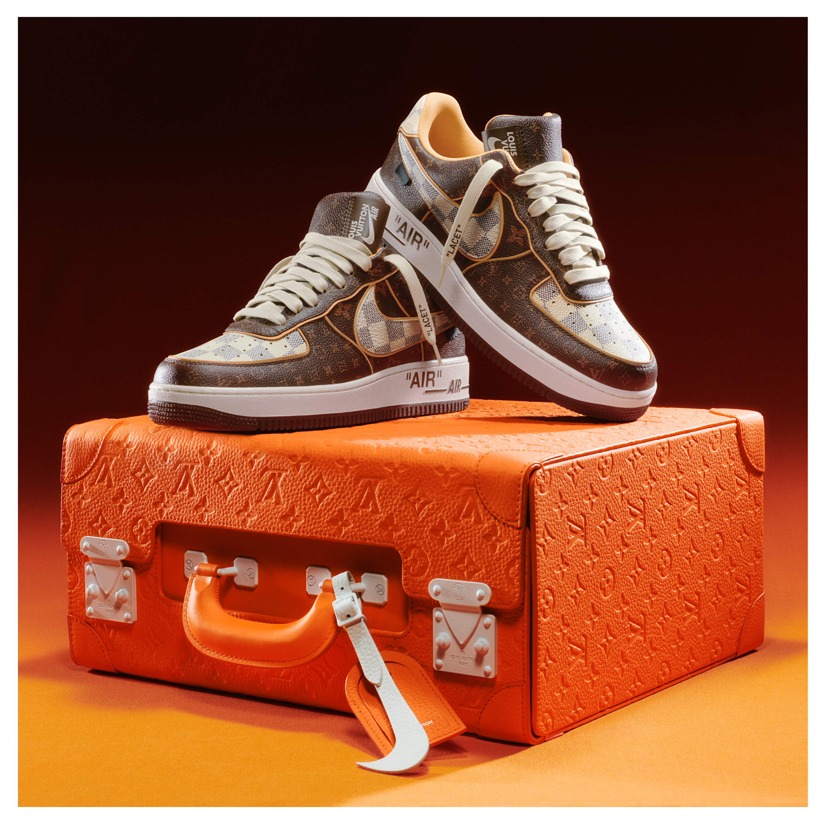 Louis Vuitton and Nike "Air Force 1" by Virgil Abloh