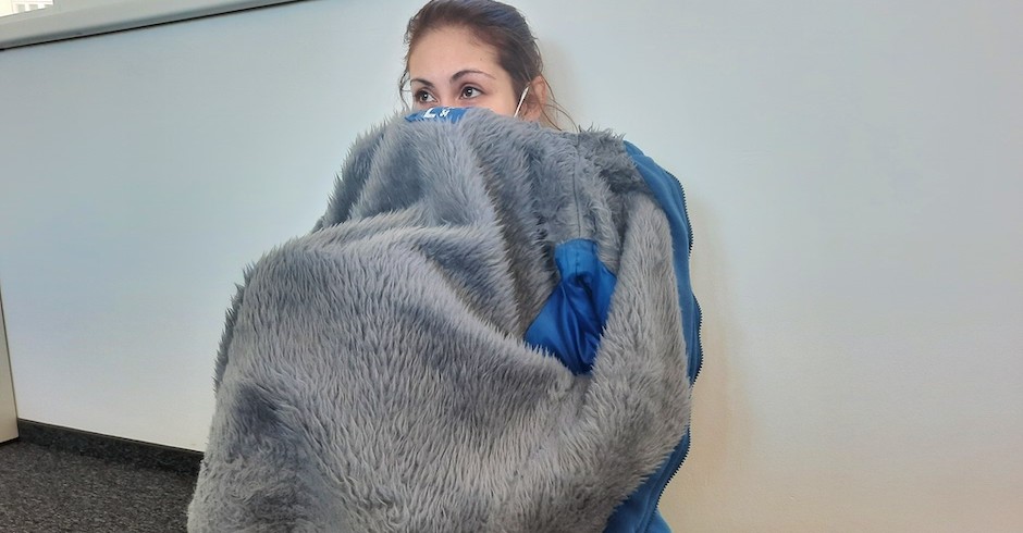 Warm anziehen!