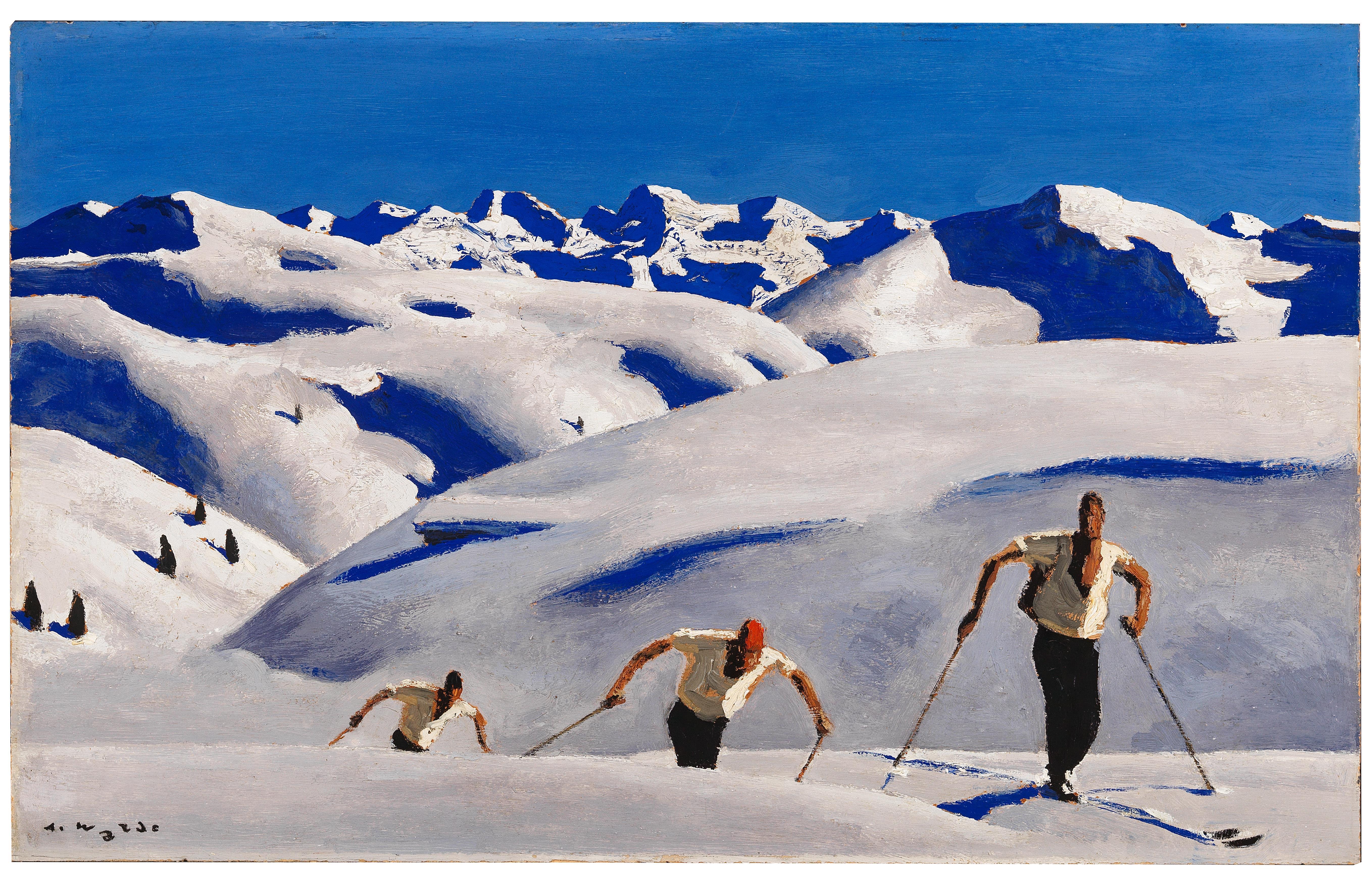 „Aufstieg der Skifahrer“ | Credit: Dorotheum GmbH