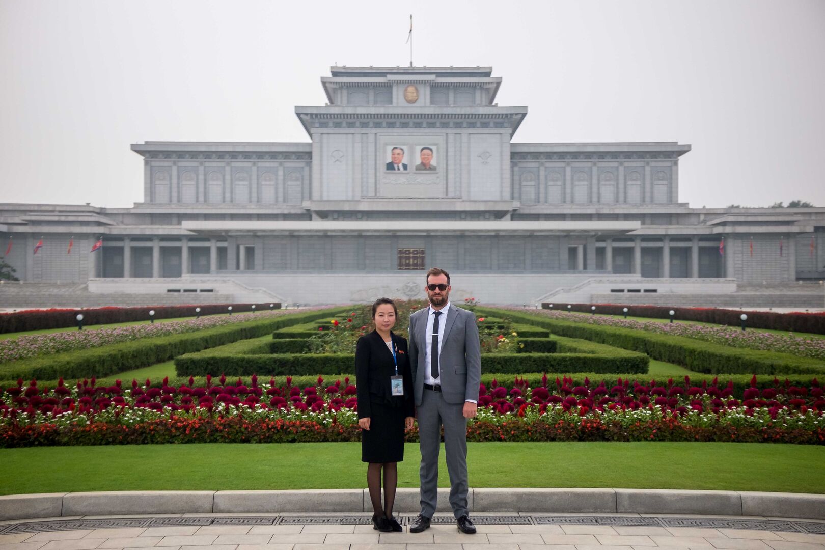 Shane Horan in Nordkorea | Credit: Rocky Road Travel