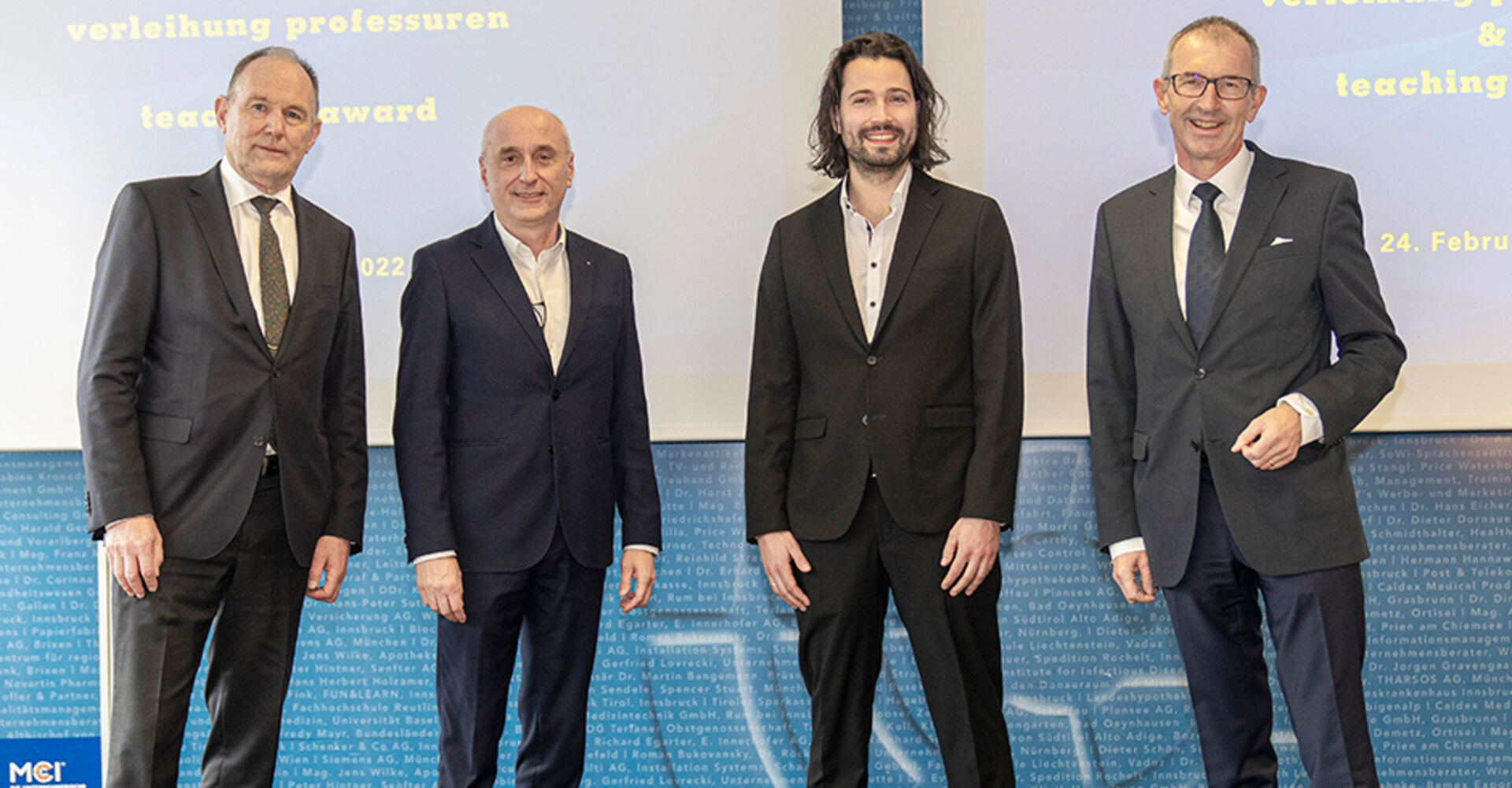 Franz Pegger, Gerhard Hillmer, Manuel Ferdik, Andreas Altmann | Credit: MCI/Kiechl