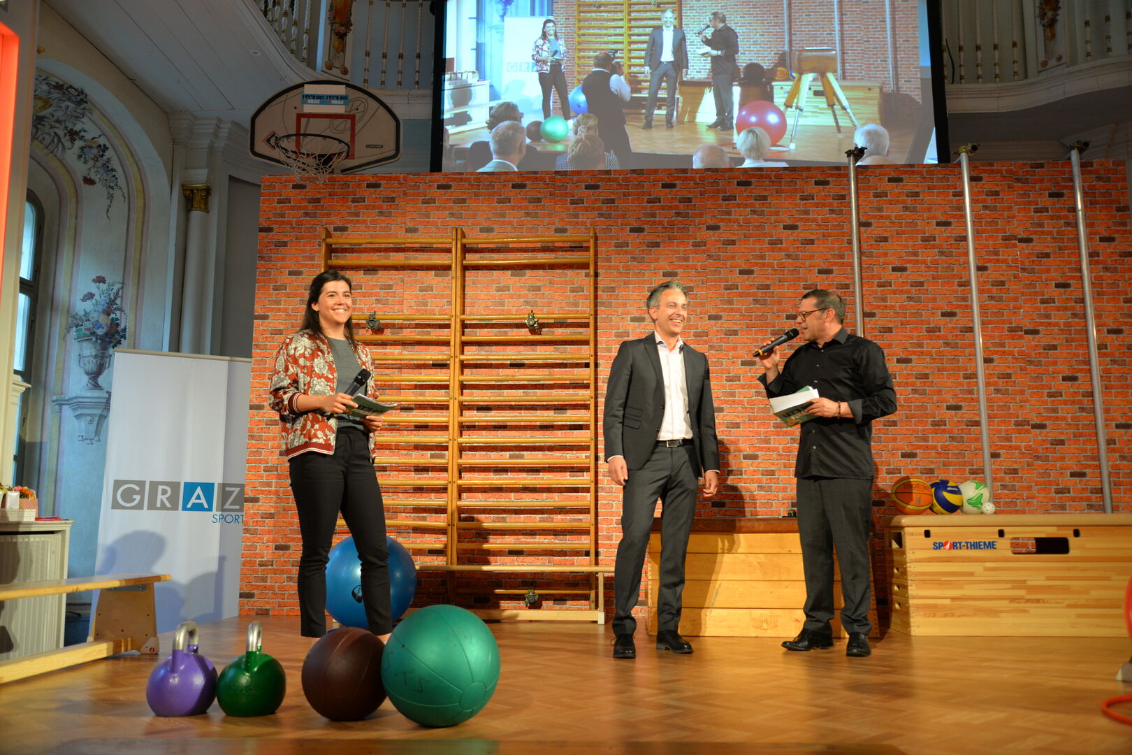 Kurt Hohensinner und die Moderatoren