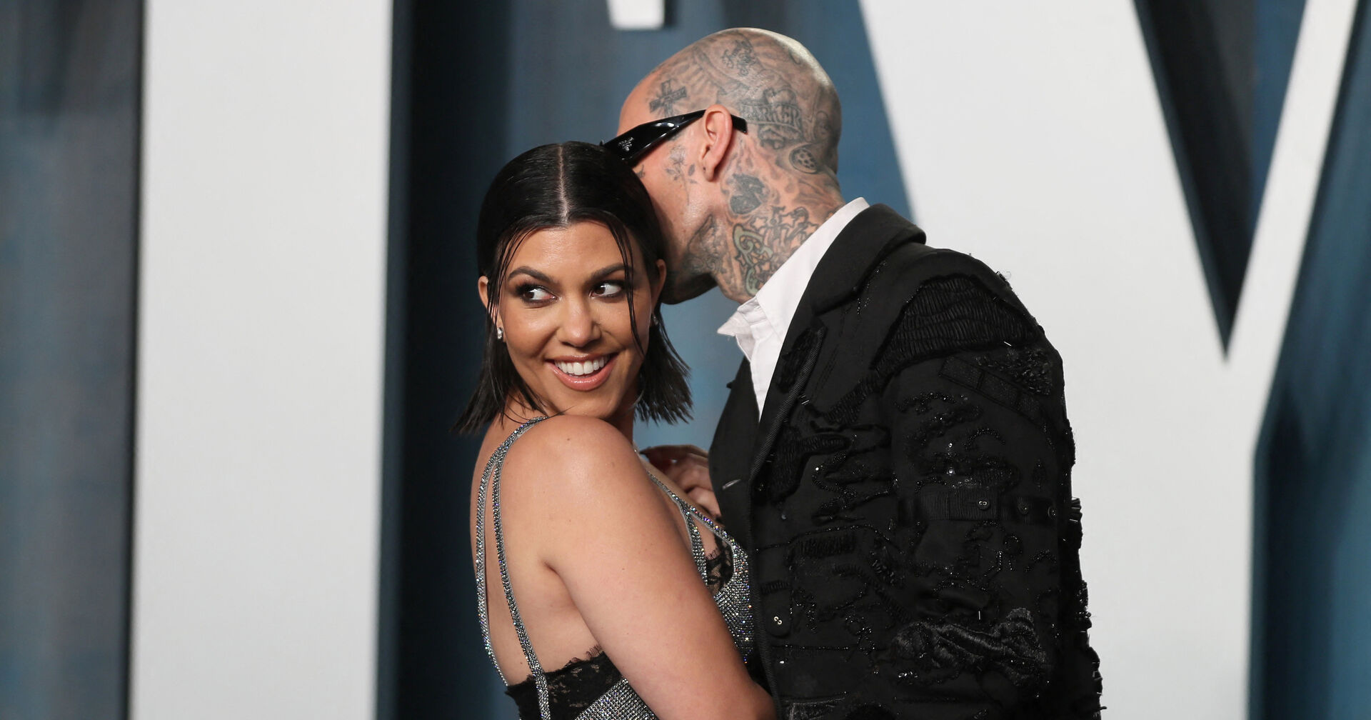 Kourtney Kardashian und Travis Barker