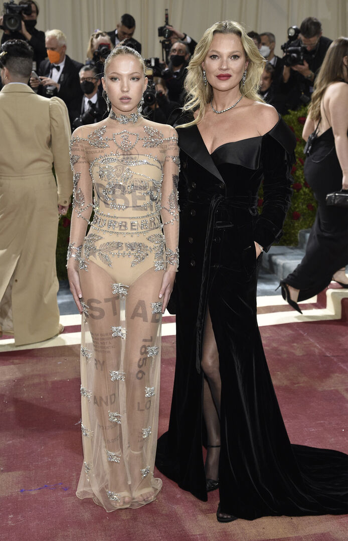 Kate und Lila Moss
