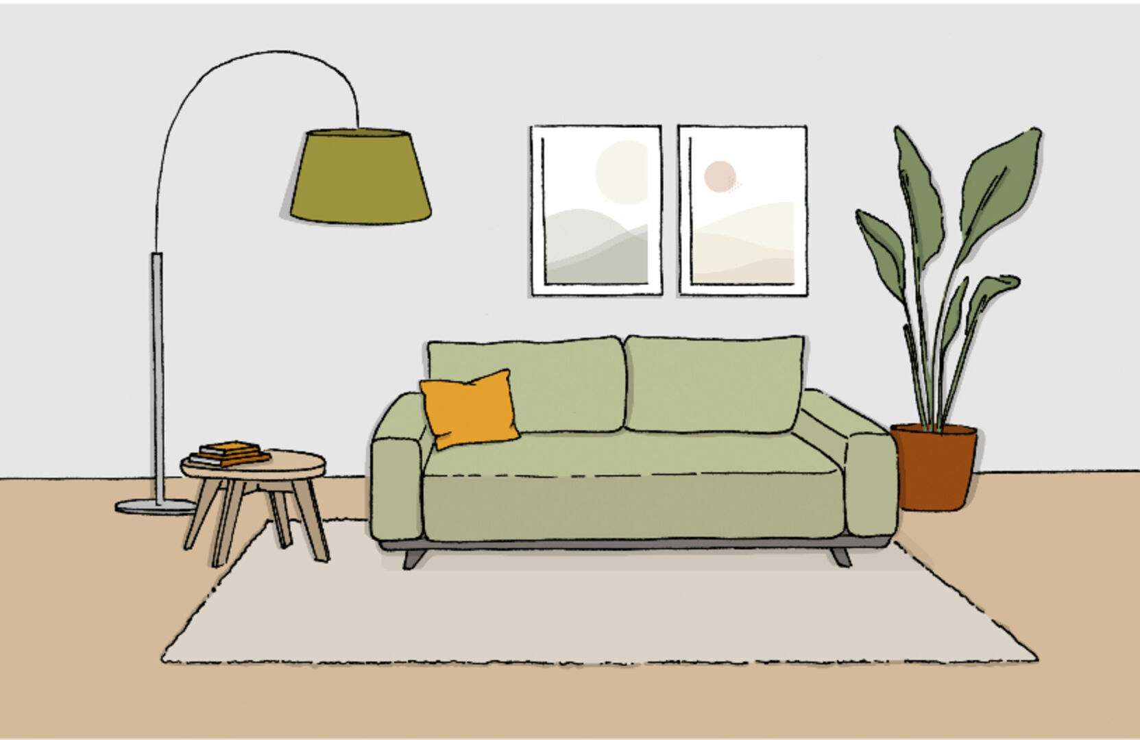 Wohnzimmer