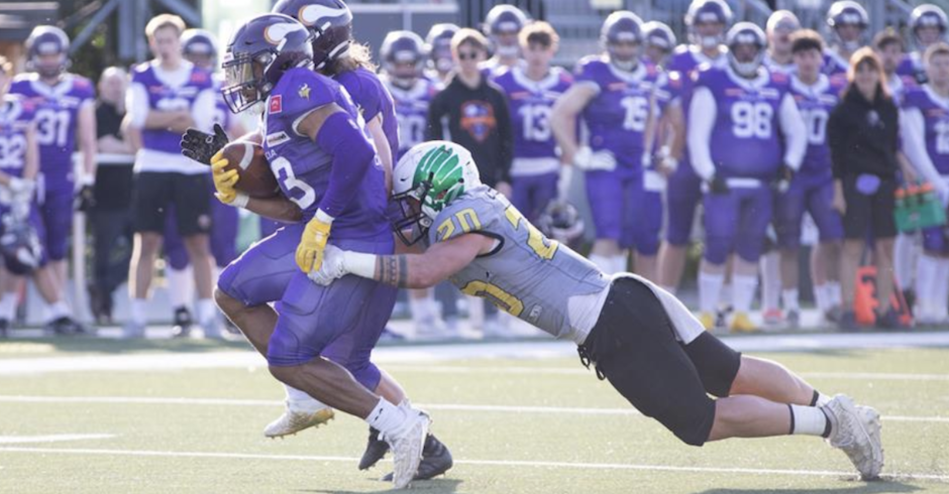 Dacia Vikings im Ravelin Footballzentrum | Credit: Andreas Bischof