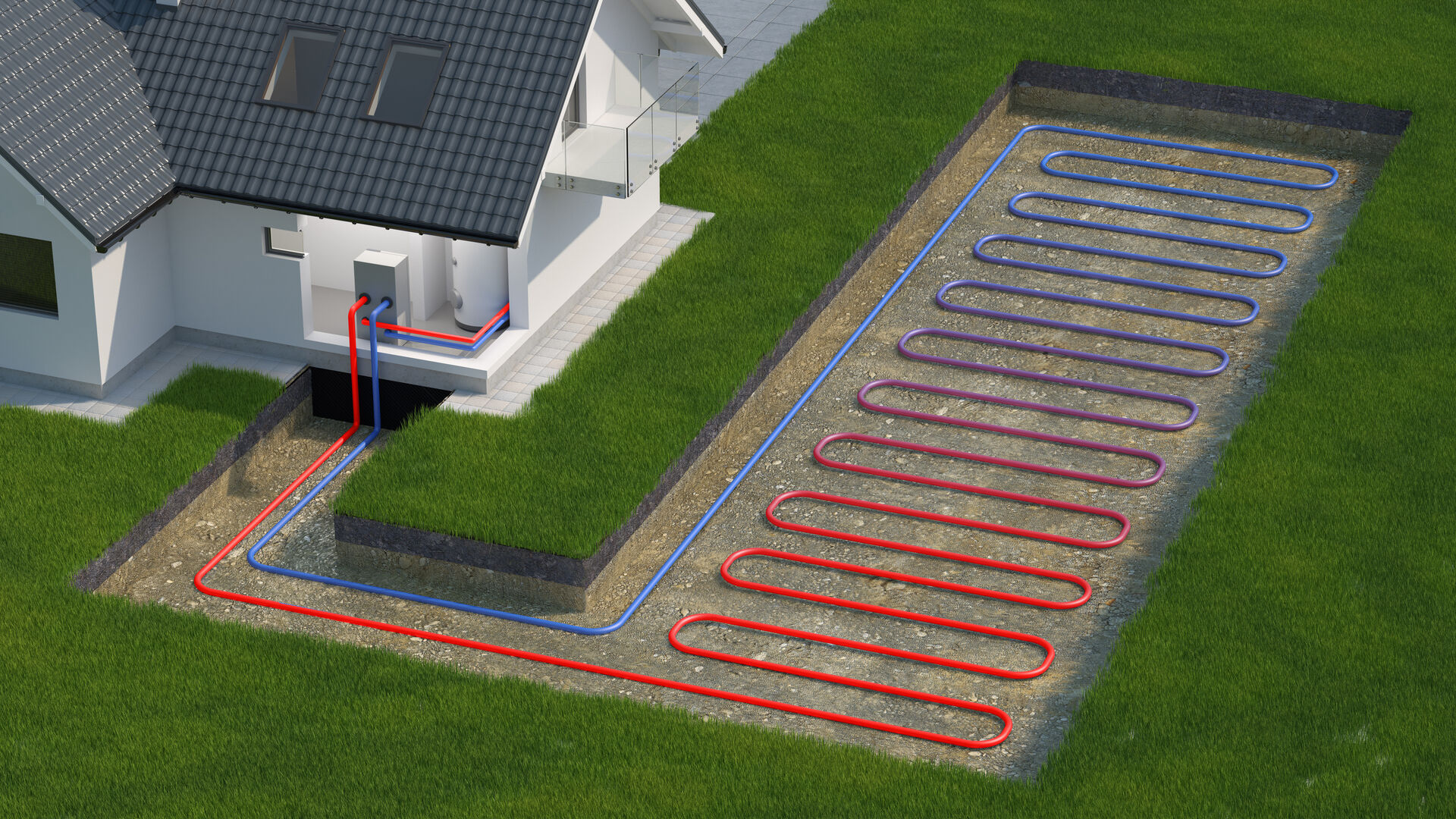 Wärmepumpe | Credit: iStockphoto.com/ KangeStudio