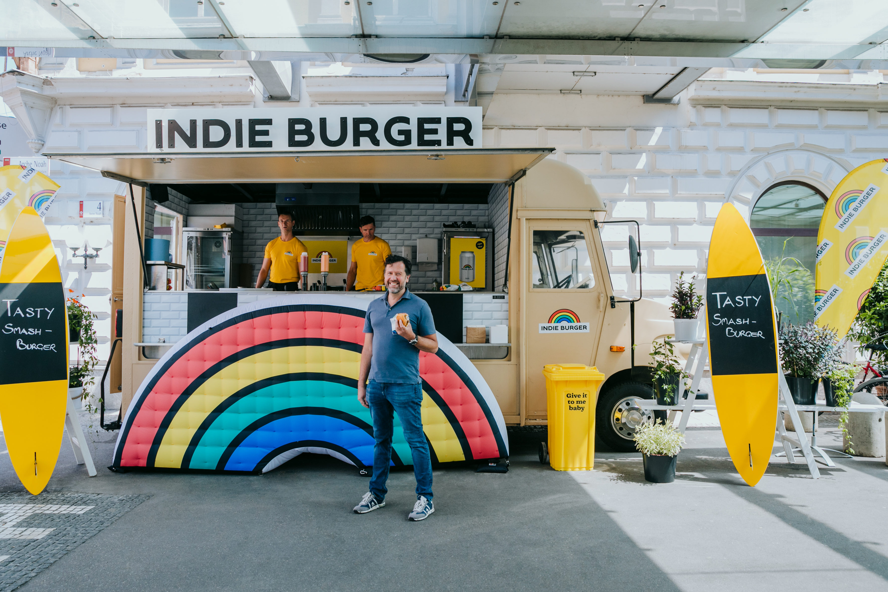 Florian Weitzer stellt INDIE BURGER INTERNATIONAL vor
