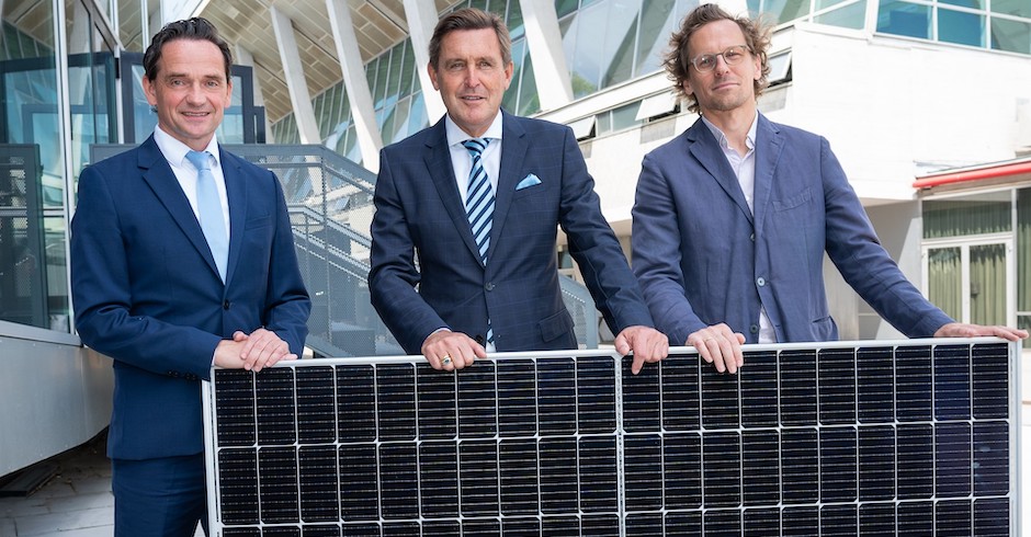 Präsentation der Photovoltaikanlage am Dach der Wiener Stadthalle | Credit: David Bohmann