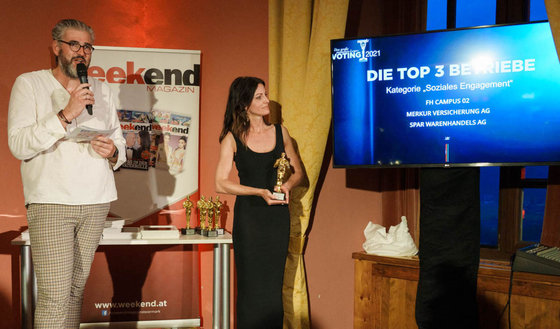 Thomas Axmann und Nadja Tanzer