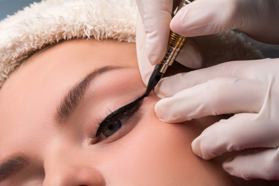 Junge Frau bei Permanent Make-up Behandlung | Credit: iStock.com/Luda311