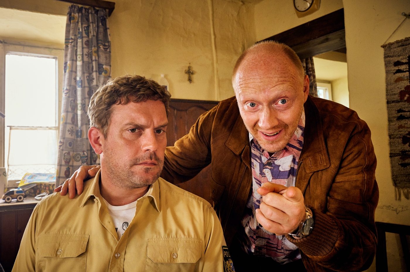 Franz Eberhofer und Rudi Birkenberger