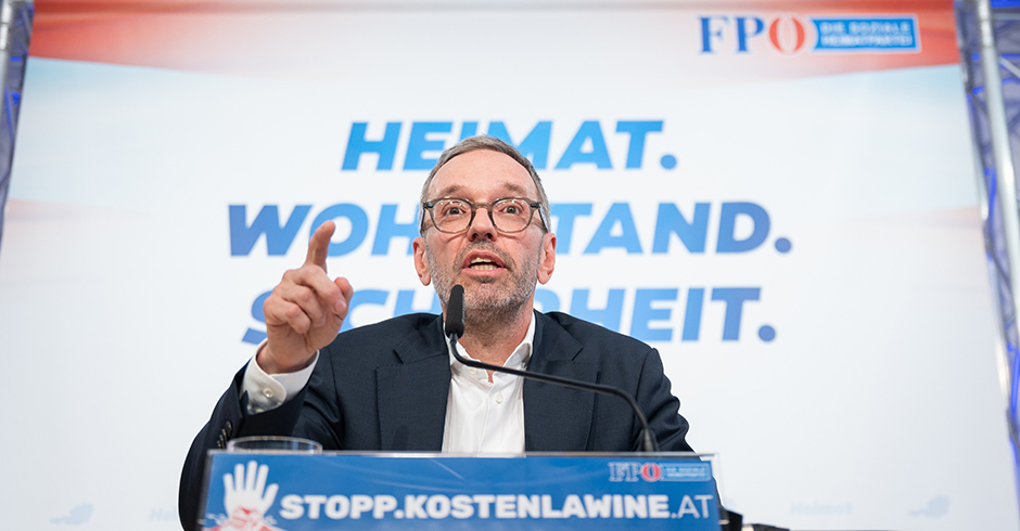 FPÖ-Bundesparteiobmann Herbert Kickl