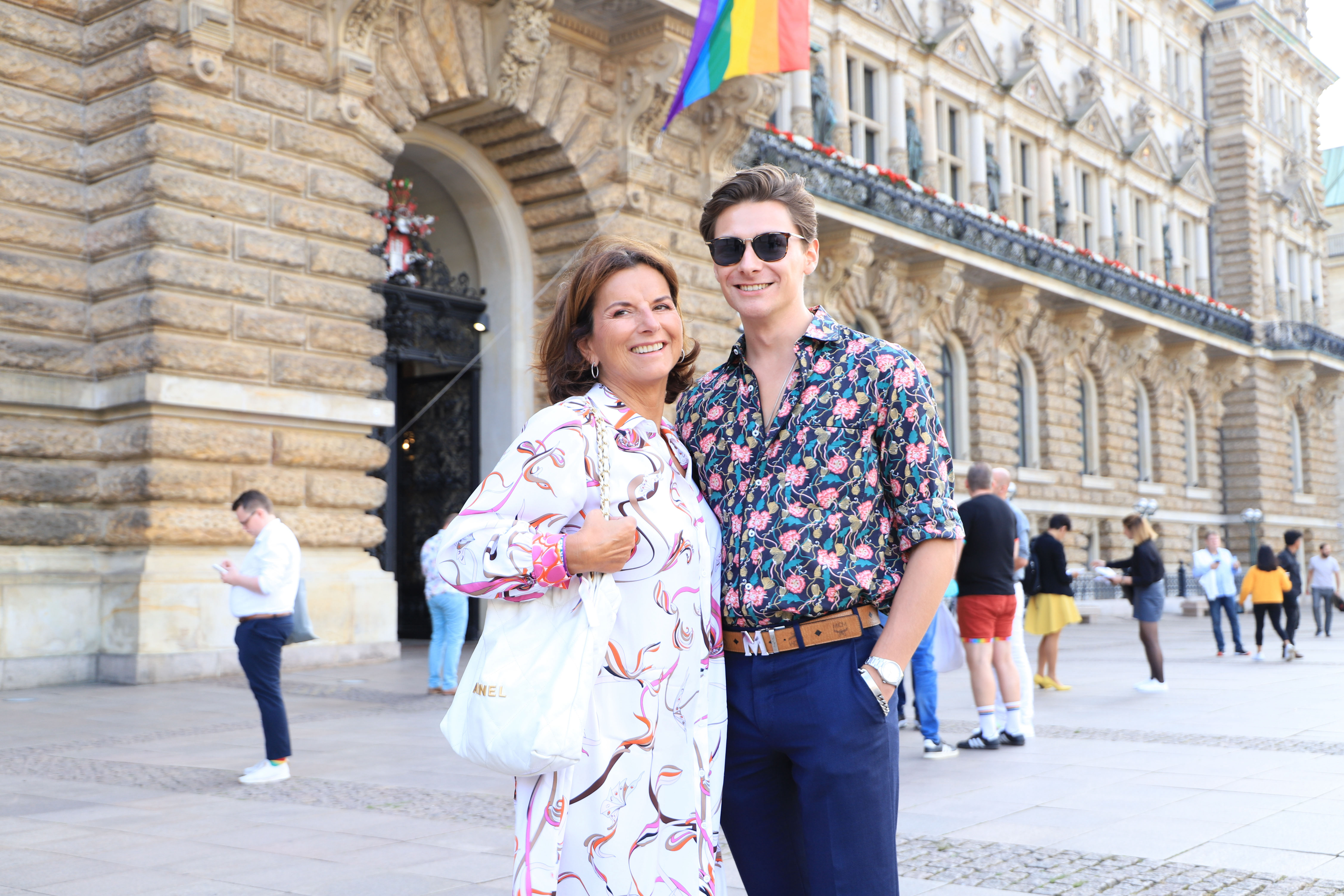 Claudia Obert mit Freund Max