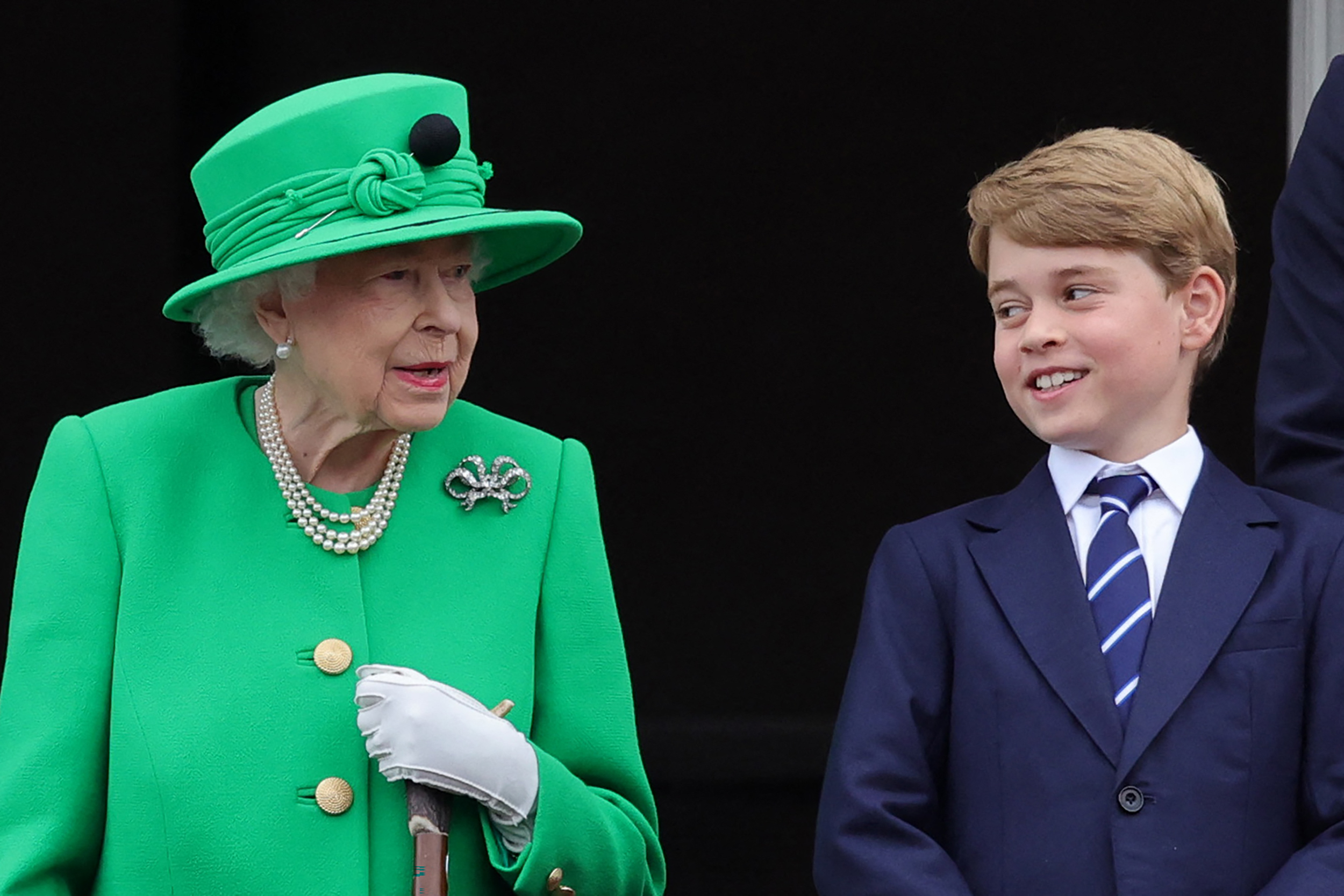 Die Queen und Prinz George