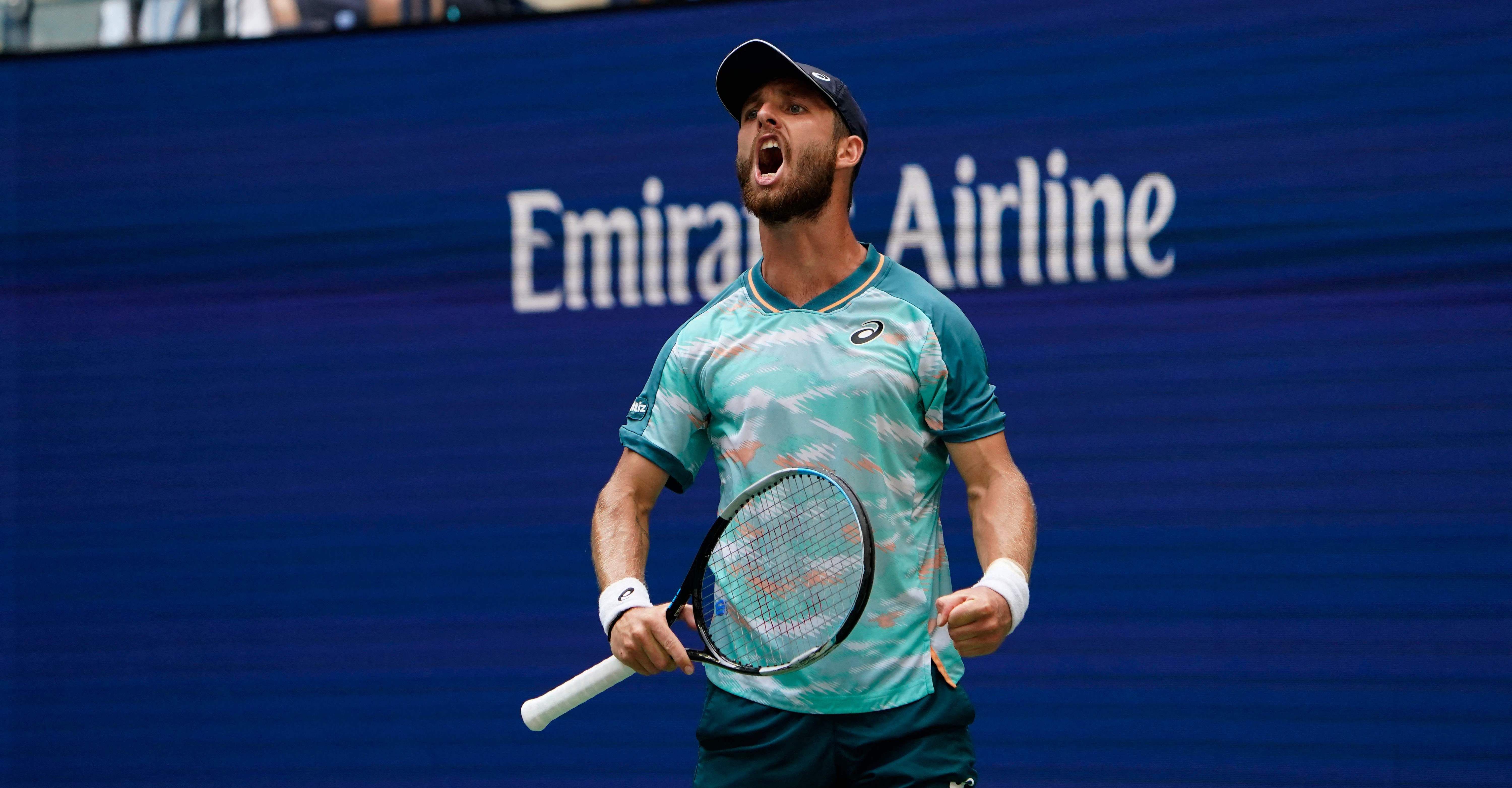 Tennisspieler Corentin Moutet