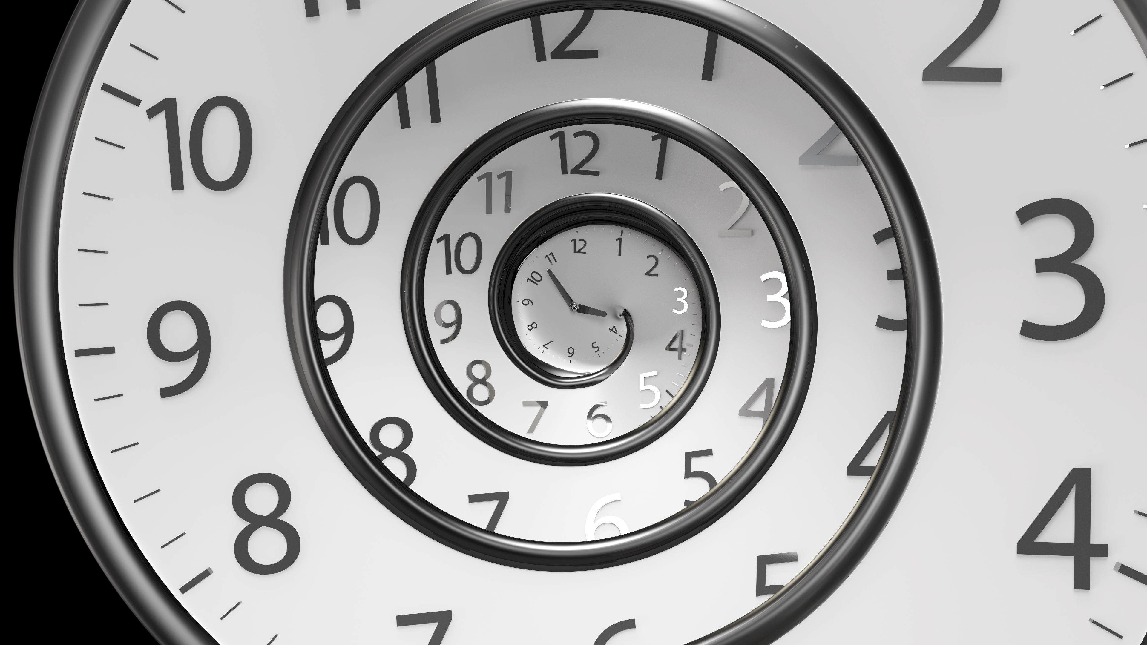 Symbolbild für eine Zeitreise. | Credit: iStock.com/RB Stocker