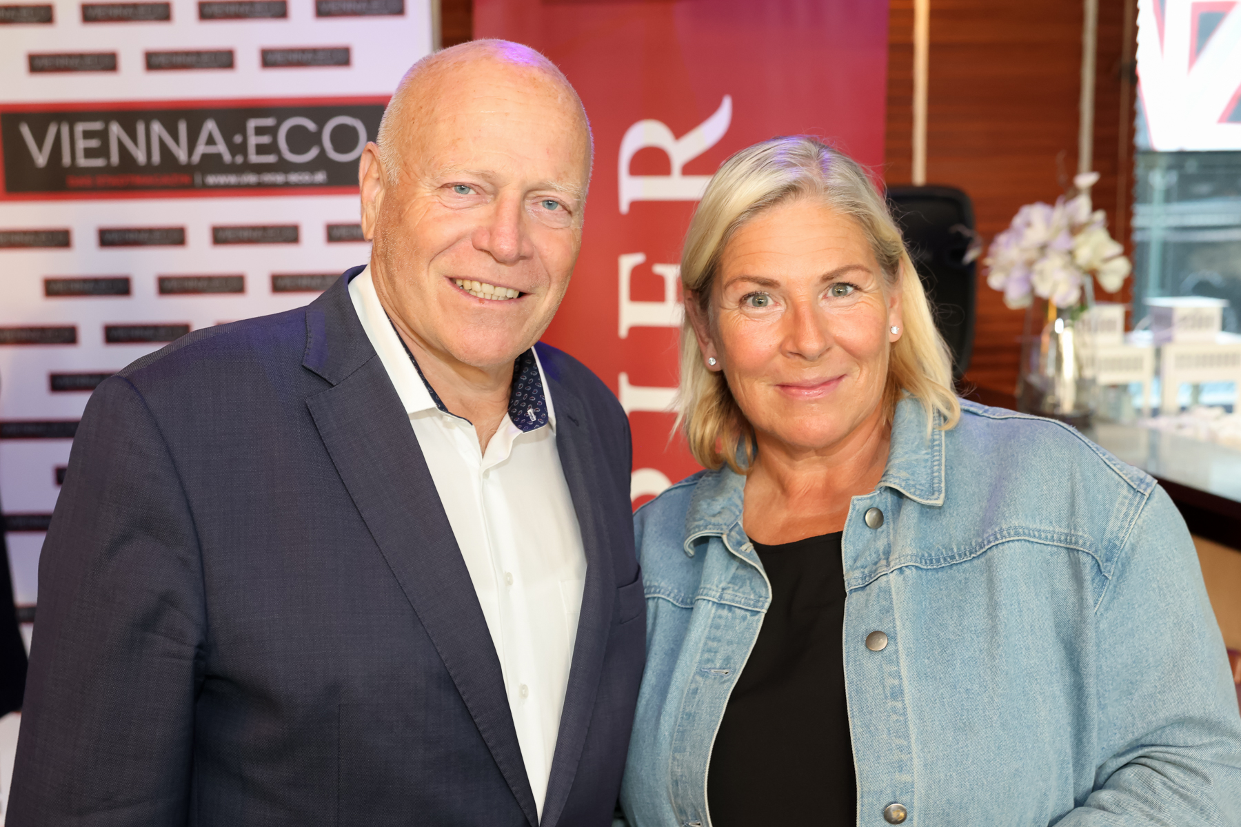 Ralph Vallon und Andrea Kdolsky | Credit: Katharina Schiffl