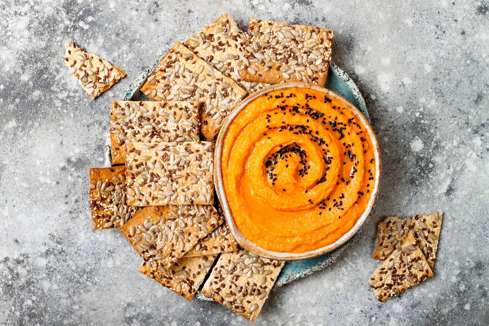 Kürbis-Hummus | Credit: iStock.com/sveta_zarzamora