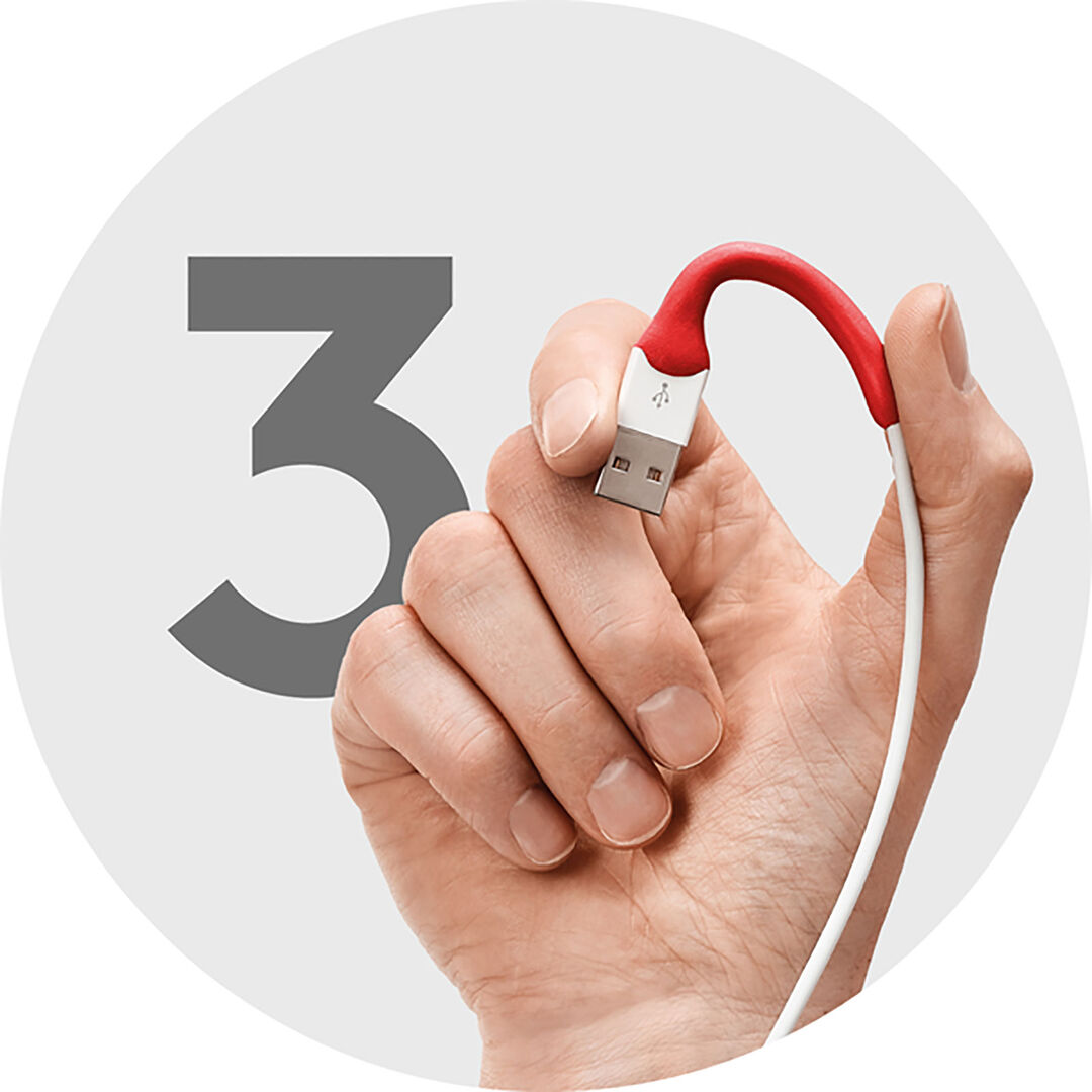 Männliche Hand mit Sugru in der Hand | Credit. tesa