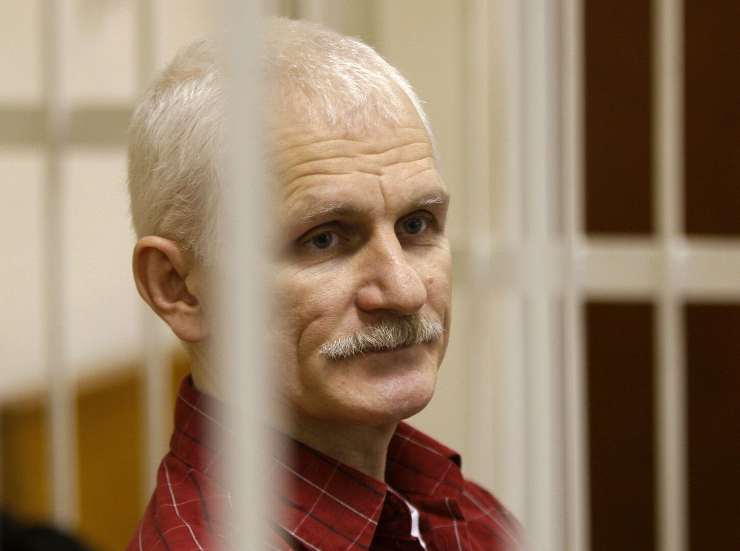 Ales Bialiatski Credit: Sergei Grits / AP / picturedesk.com