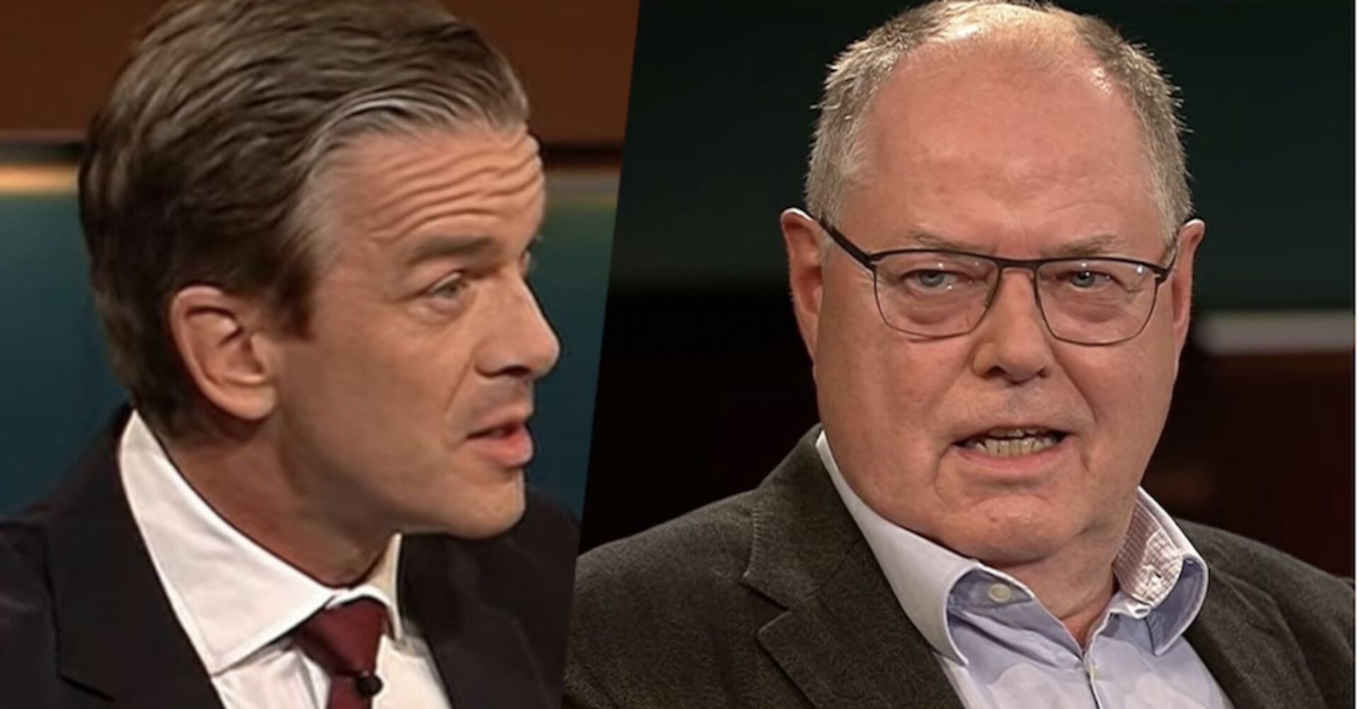 Lanz und Steinbrück, Montage Porträts nebeneinander