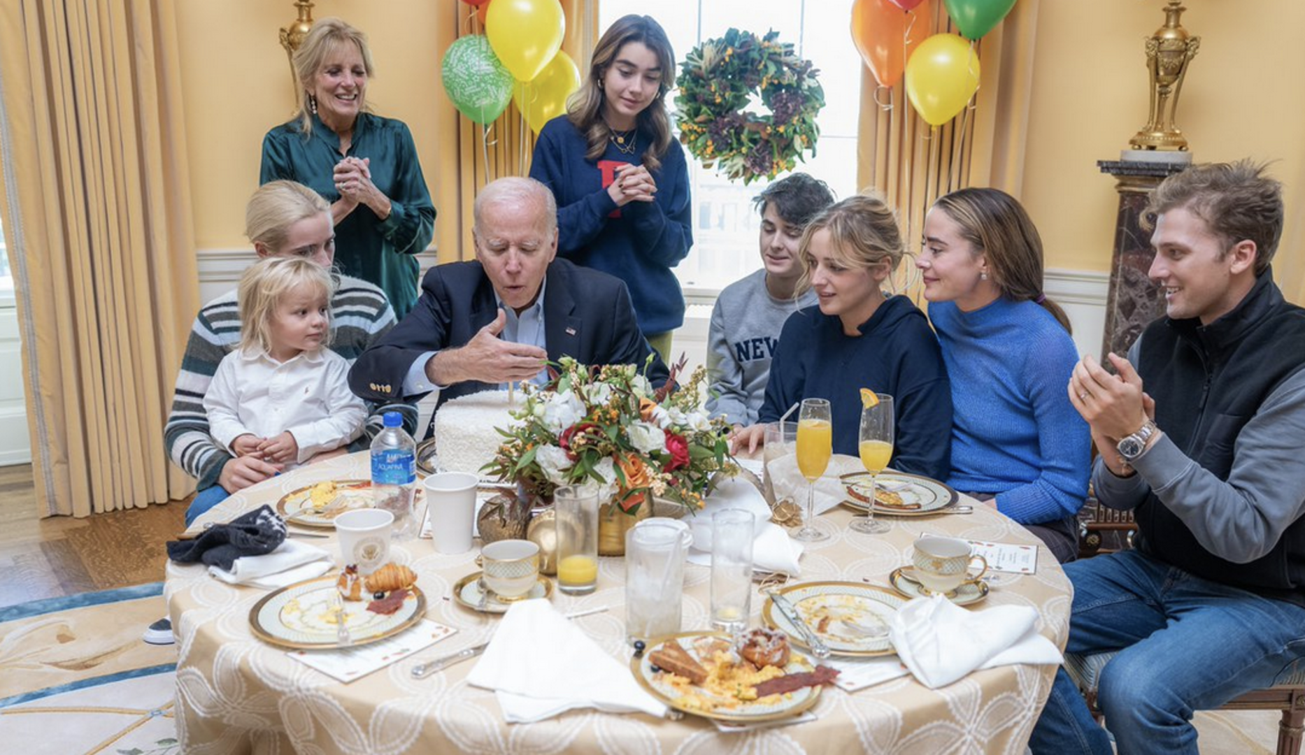 Biden 80er | Credit: white house official/Twitter