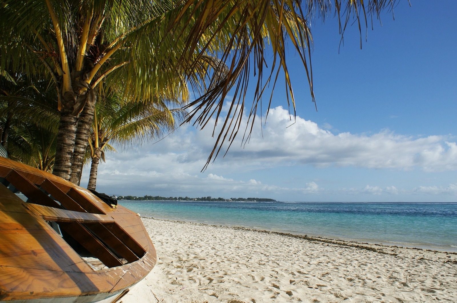 Traumhafter Strand auf Mauritius