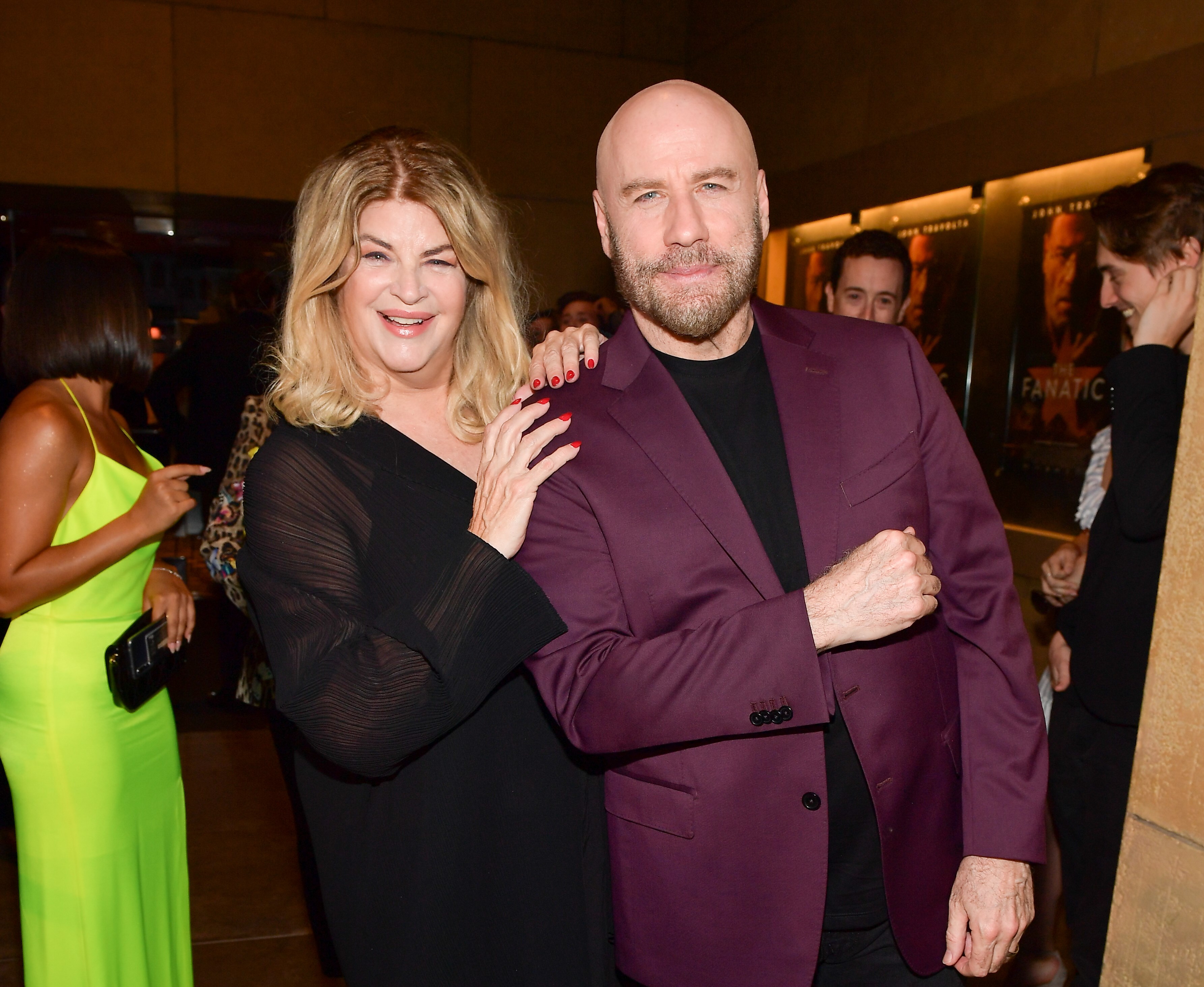 Kirstie Alley mit John Travolta