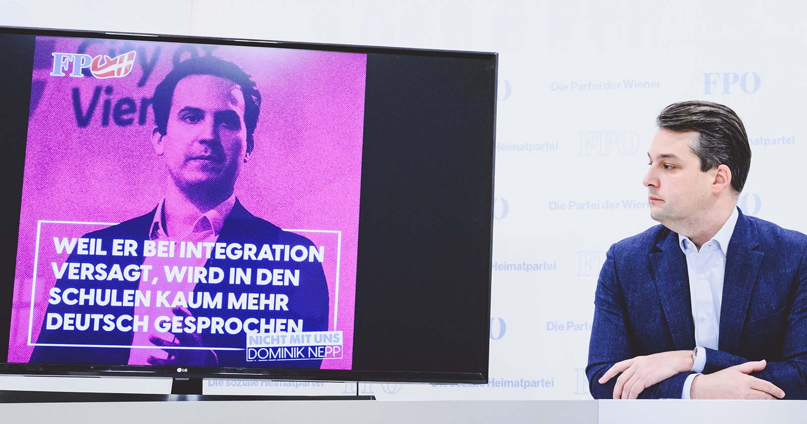 Der Wiener FPÖ-Chef Dominik Nepp