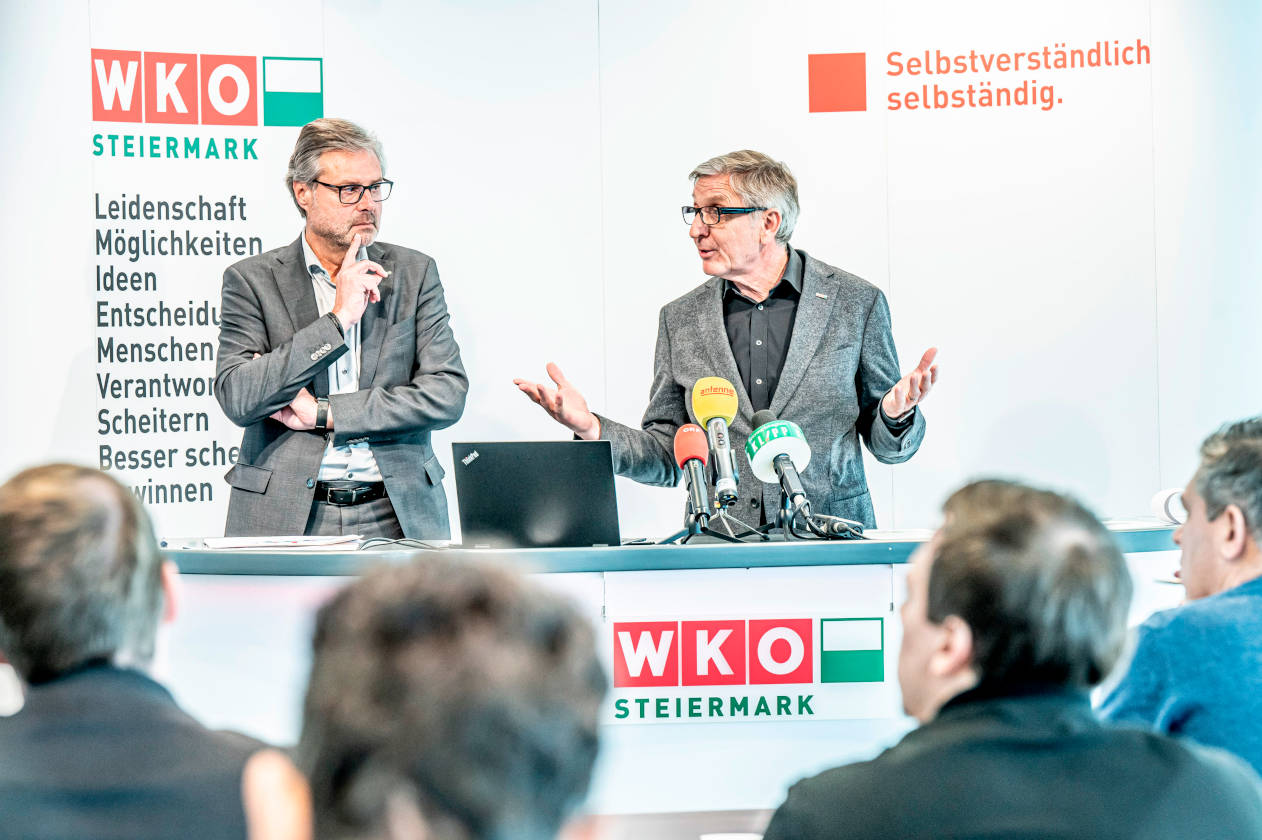 Karl-Heinz Dernoscheg und Josef Herk