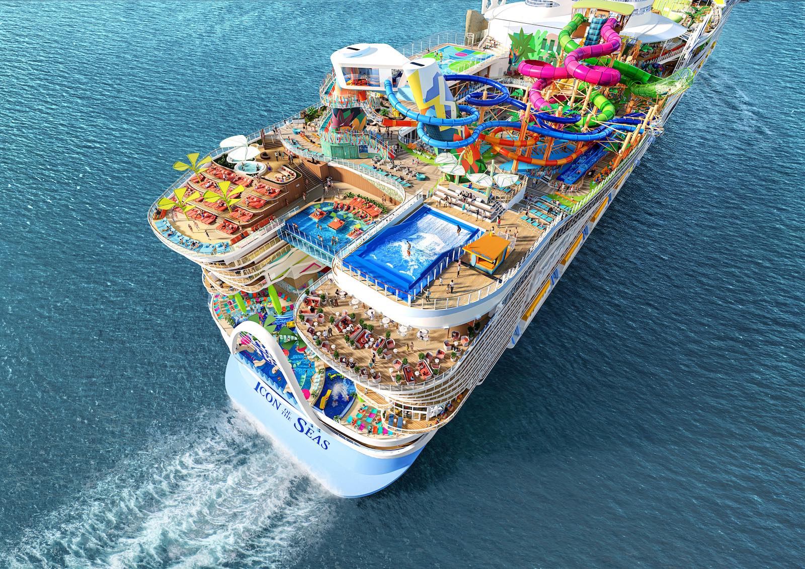 Icon of The Seas - die Decks | Credit: Royal Caribbean